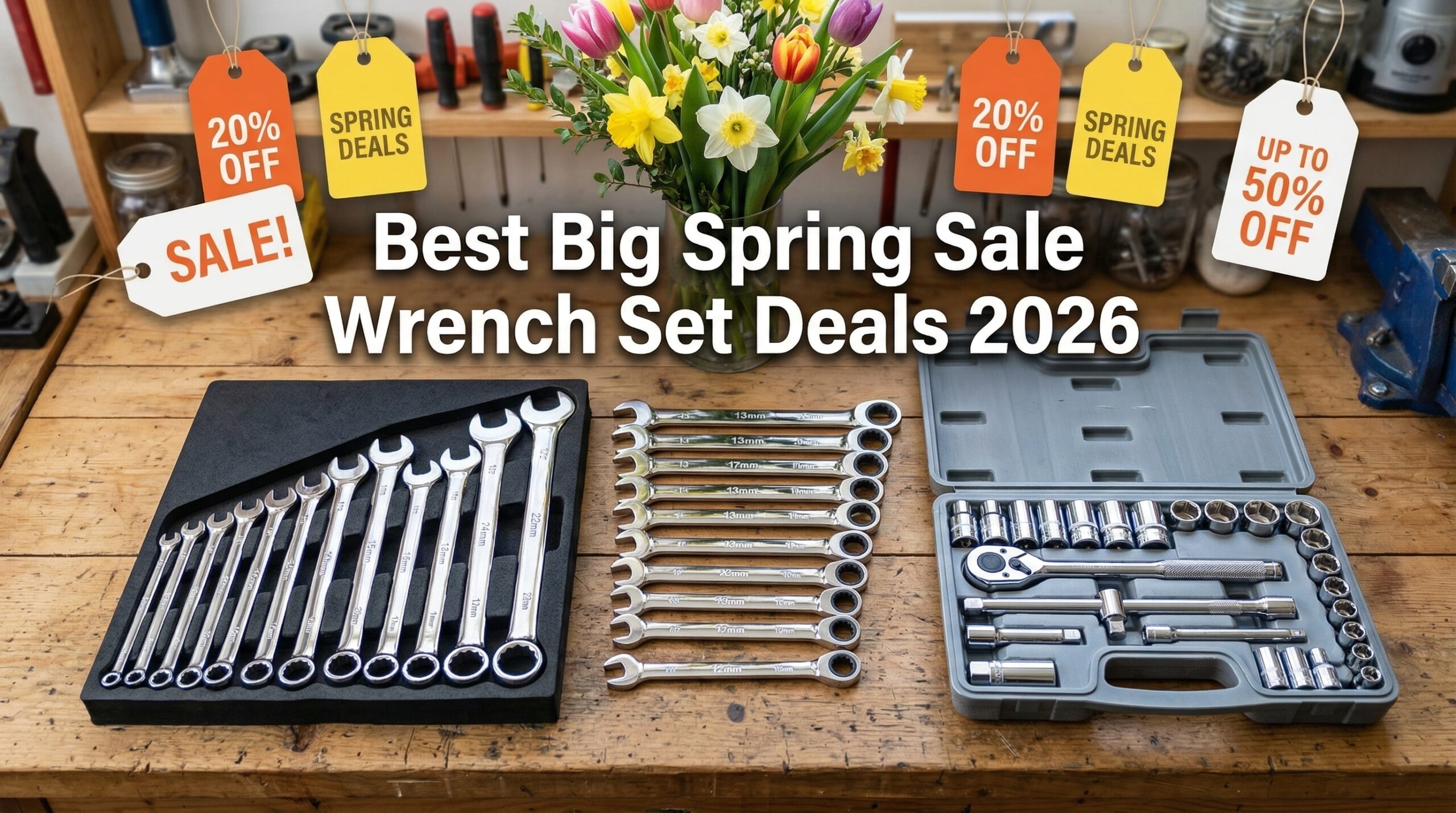Best Big Spring Sale Wrench Set Deals on Amazon