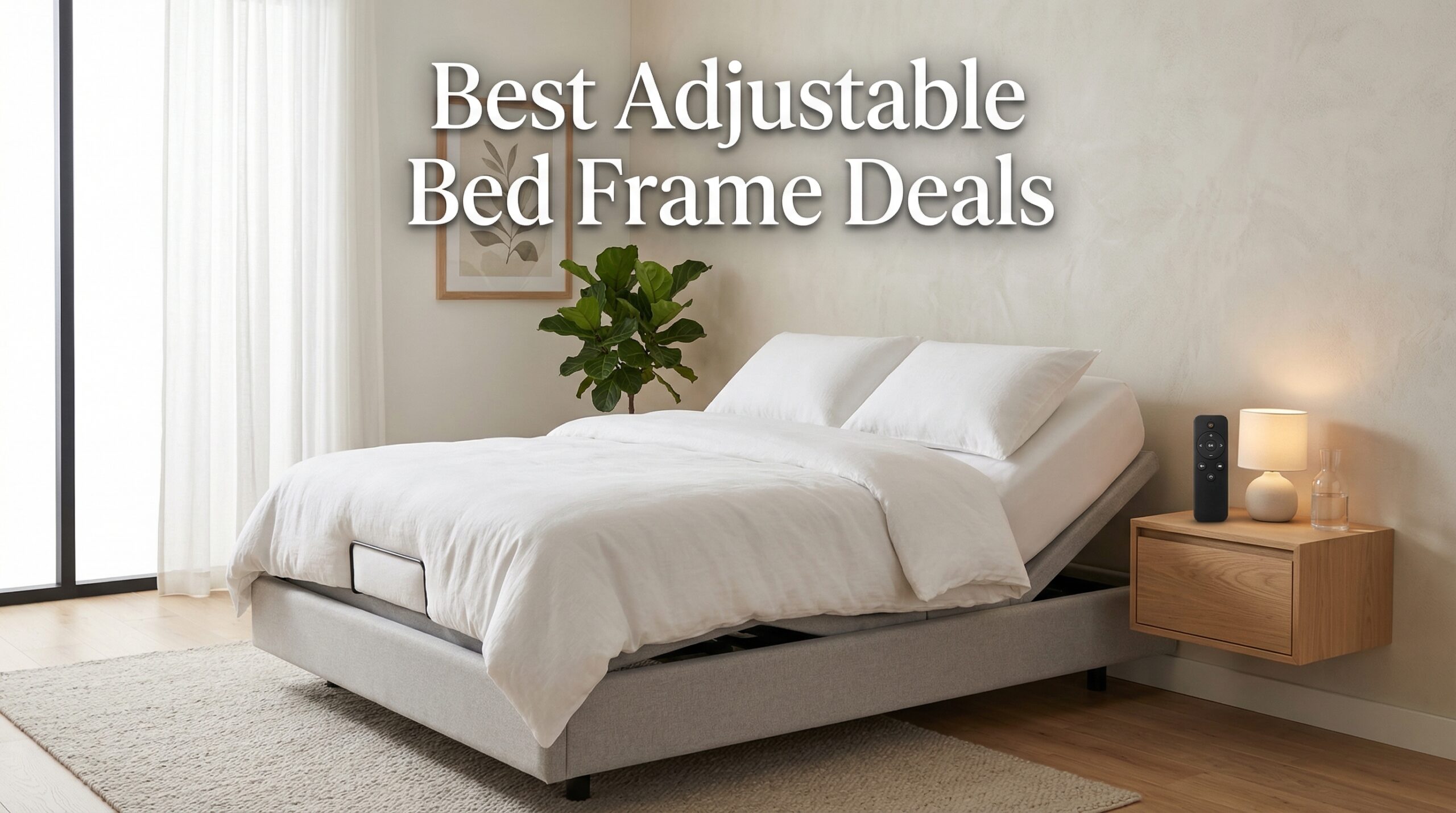 Best Big Spring Sale Adjustable Bed Frame Deals on Amazon