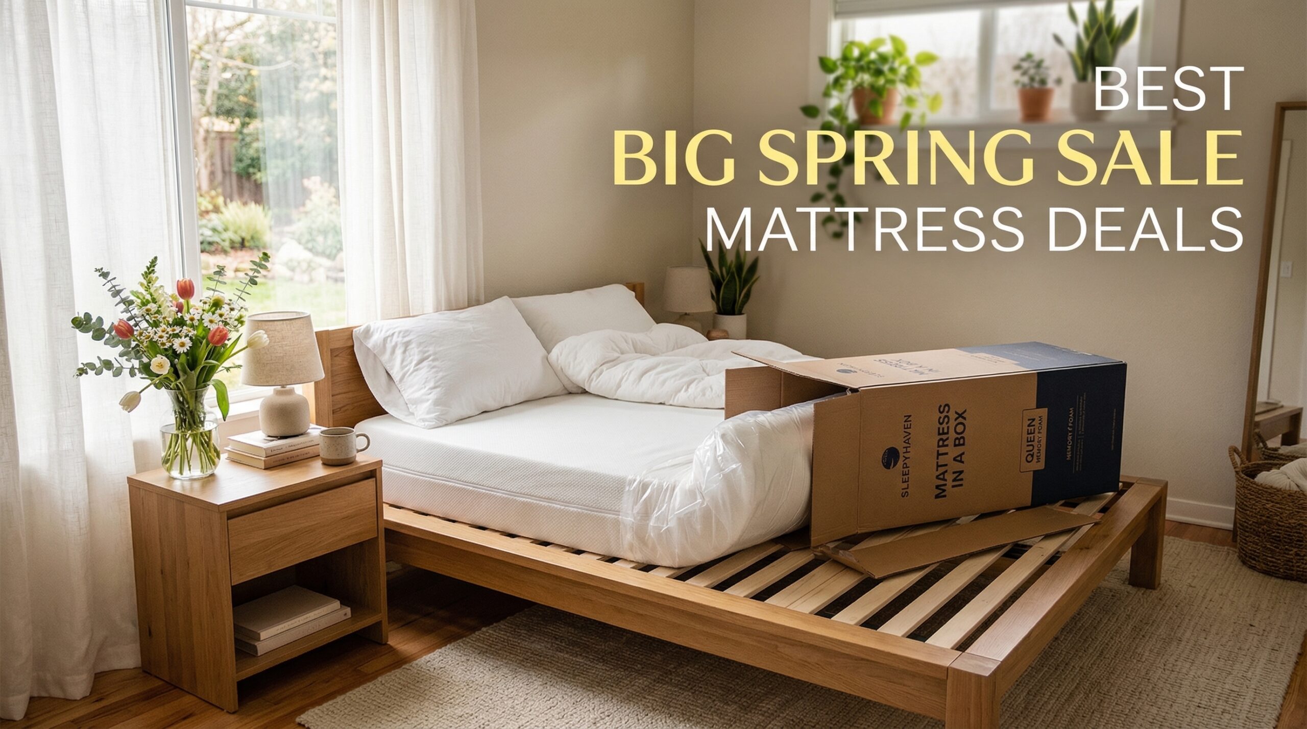 Best Big Spring Sale Mattress in a Box Deals on Amazon
