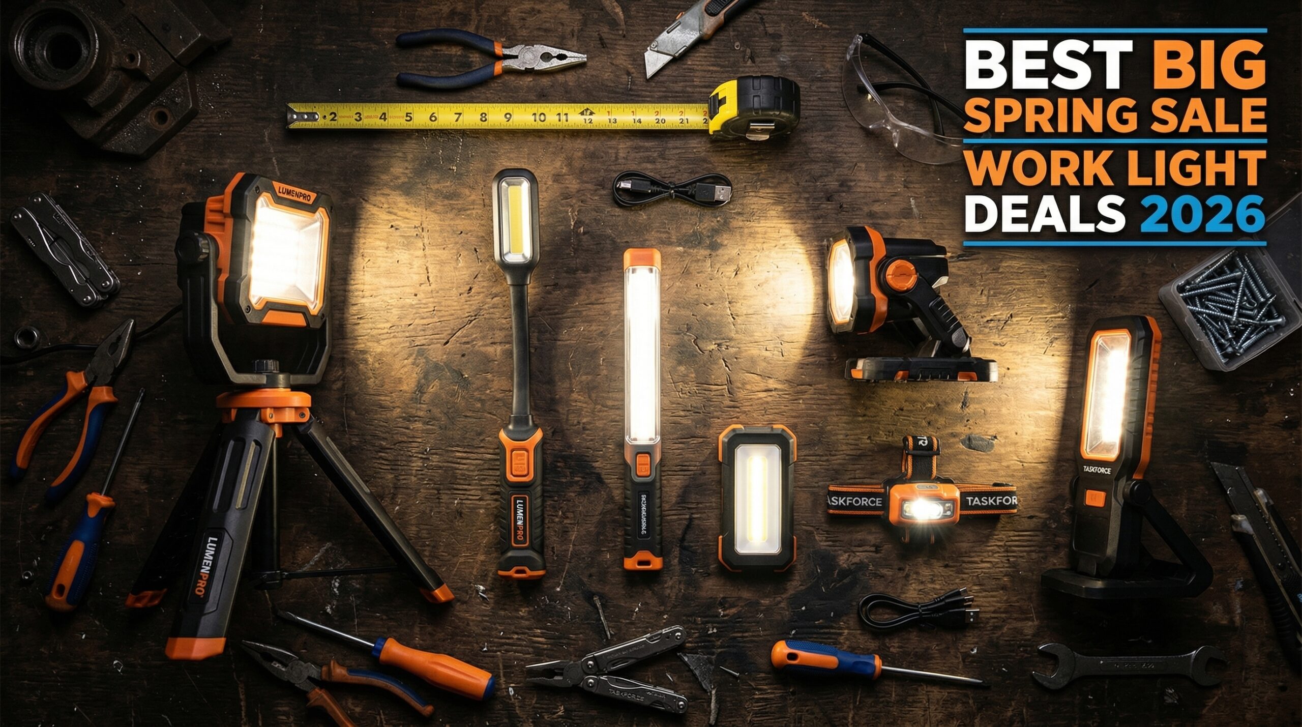 Best Big Spring Sale Work Light Deals on Amazon