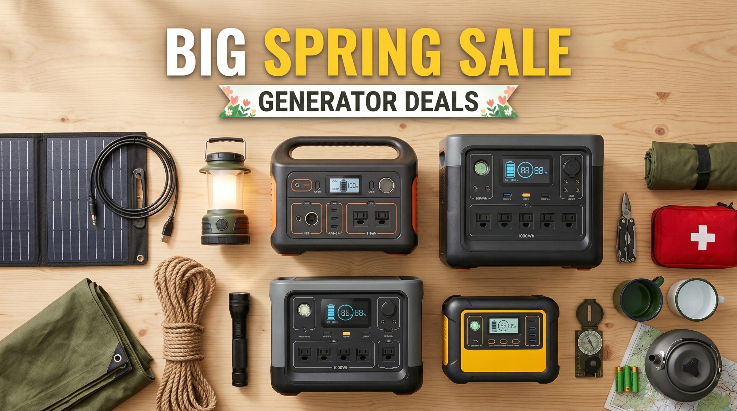 Best Big Spring Sale Portable Generator Deals on Amazon