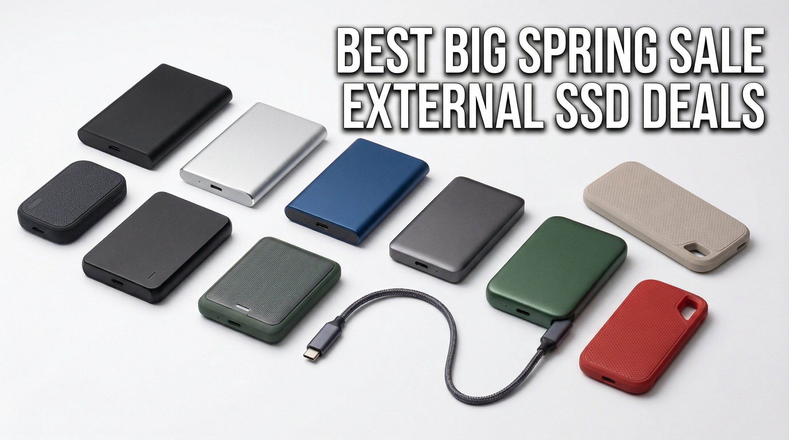 Best Big Spring Sale External SSD Deals on Amazon