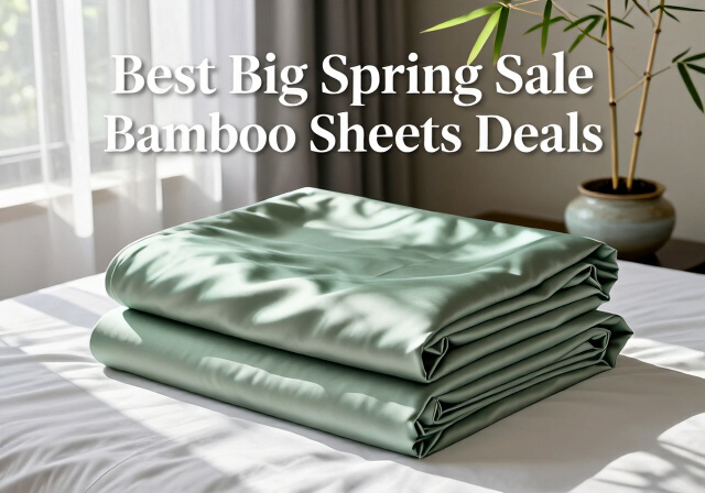 Best Big Spring Sale Bamboo Sheets Deals on Amazon