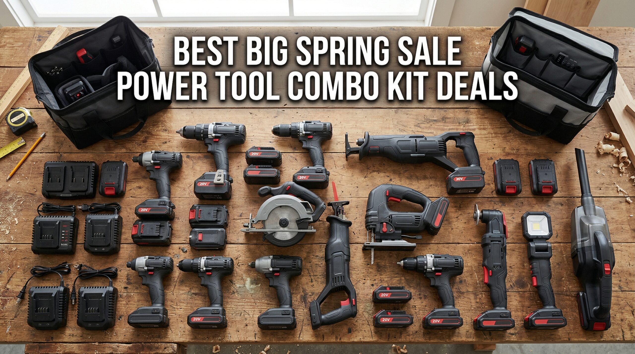 Best Big Spring Sale Power Tool Combo Kit Deals on Amazon