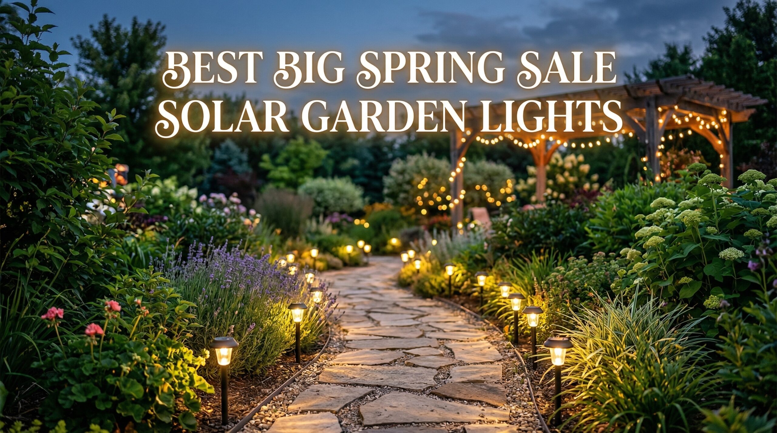 Best Big Spring Sale Solar Garden Lights Deals on Amazon