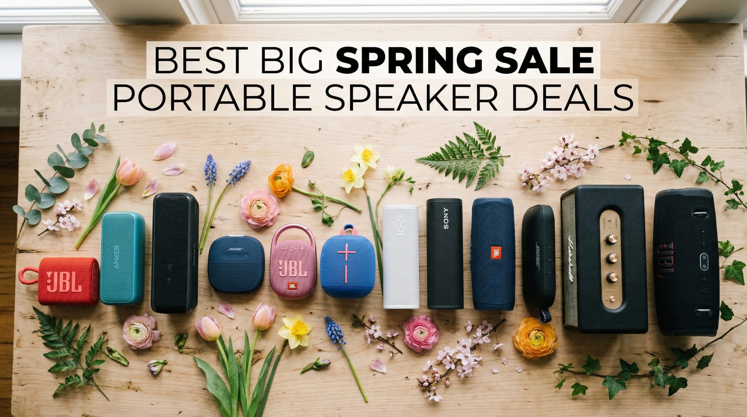 Best Big Spring Sale Portable Speaker Deals on Amazon