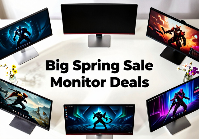 Best Big Spring Sale Computer Monitor Deals on Amazon