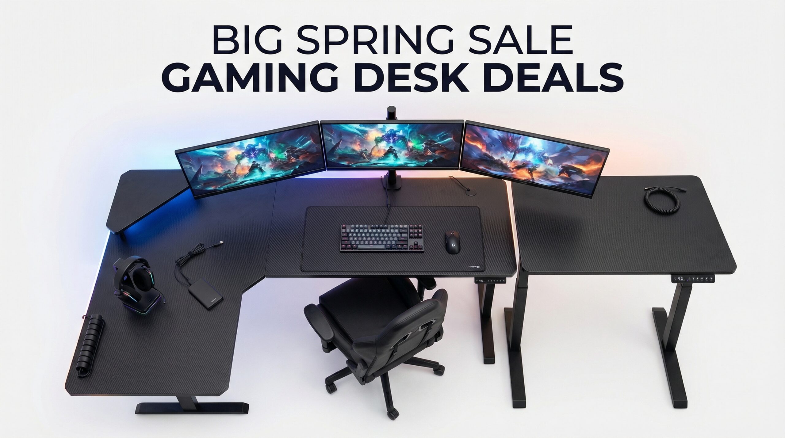 Best Big Spring Sale Gaming Desk Deals on Amazon