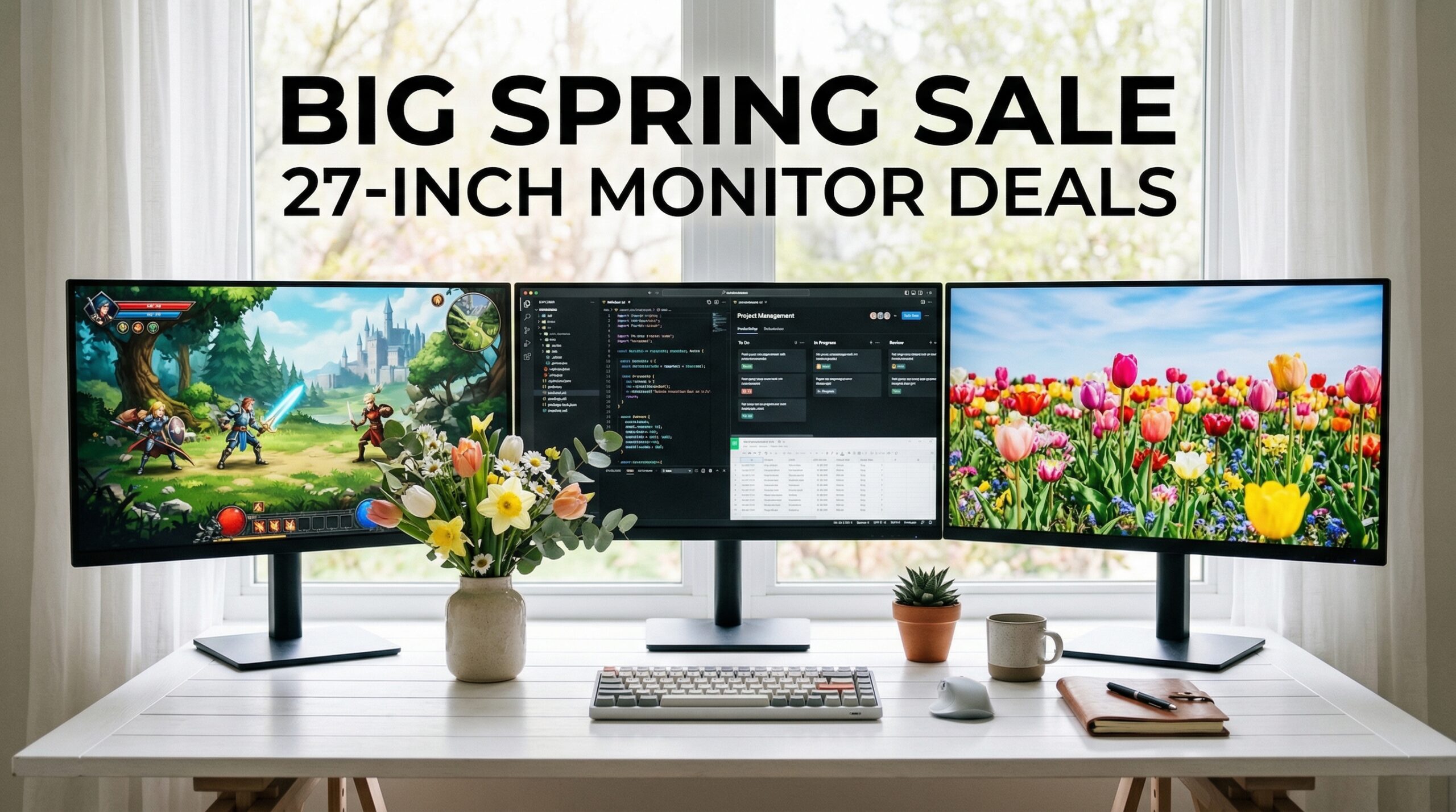Best Big Spring Sale 27 Inch Monitor Deals on Amazon