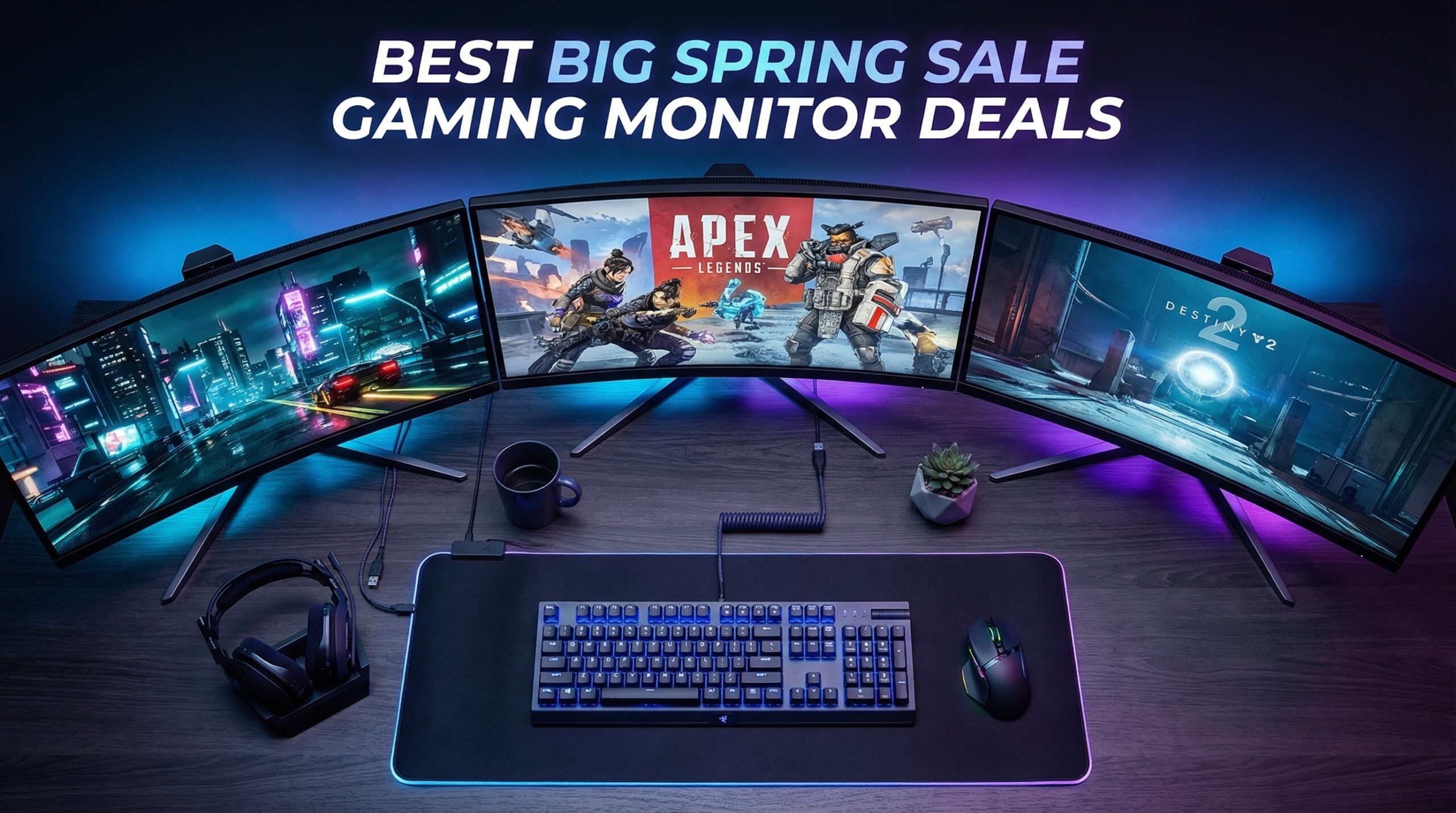 Best Big Spring Sale Gaming Monitor Deals on Amazon