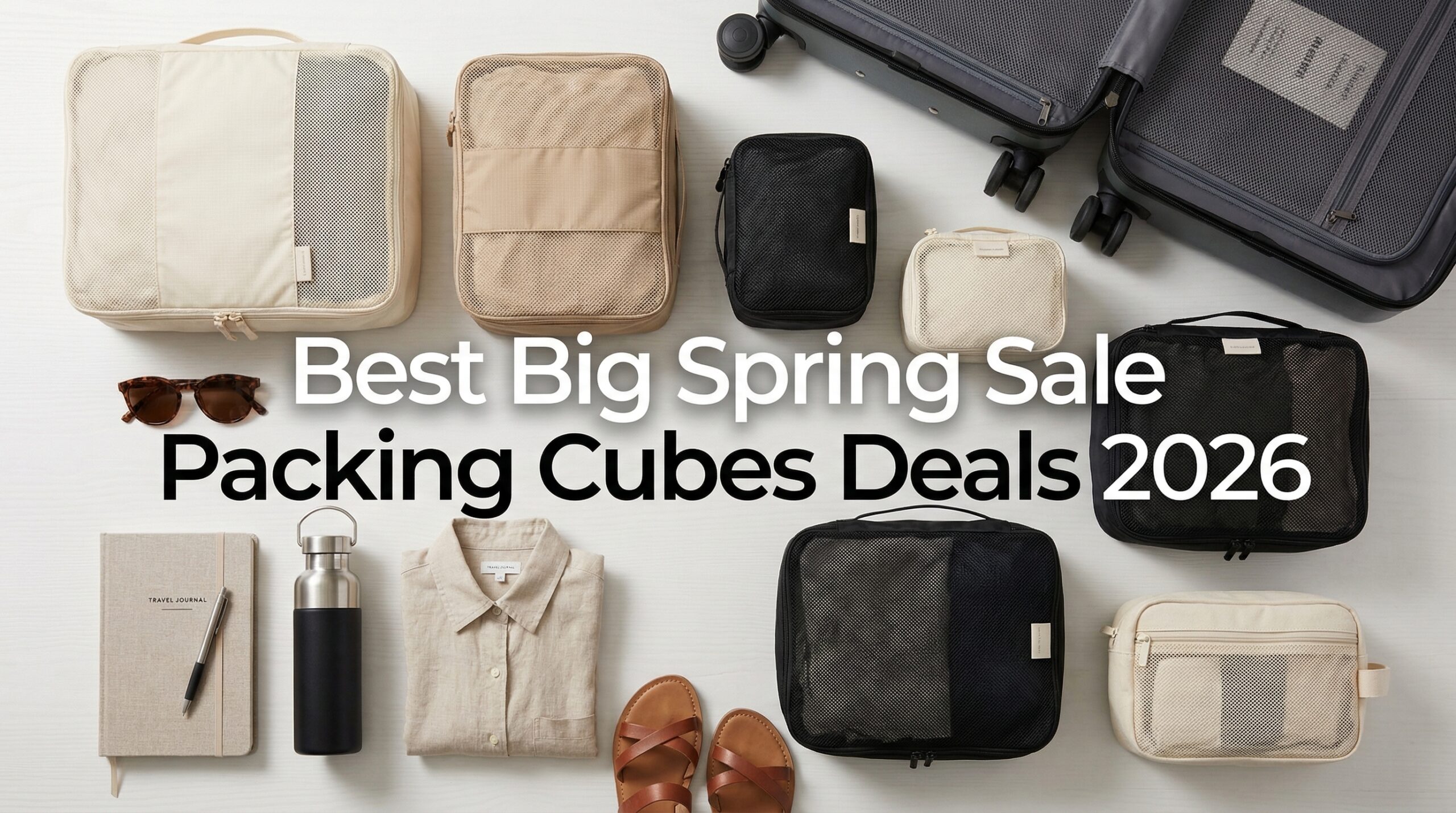 Best Big Spring Sale Packing Cubes Deals on Amazon