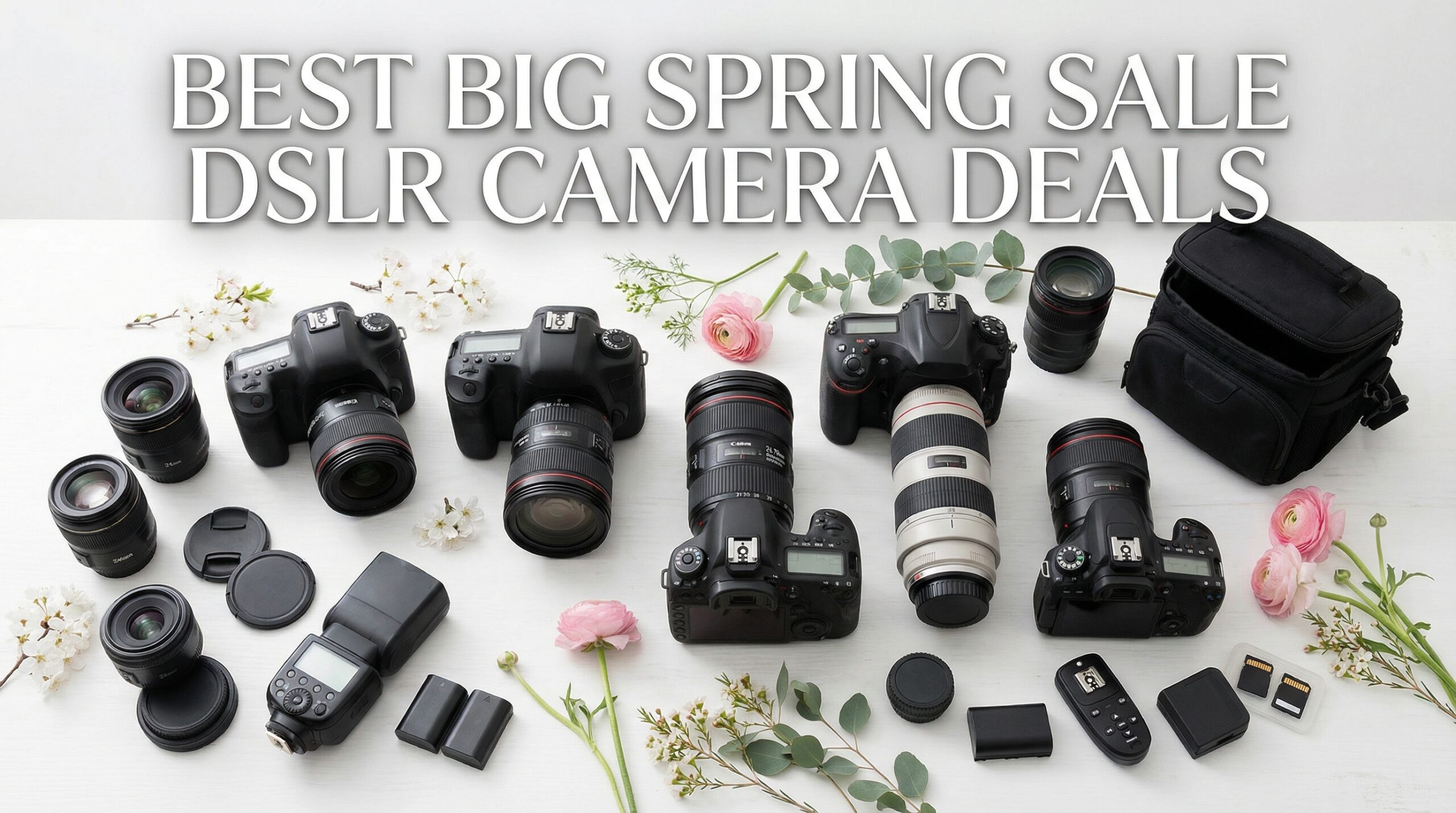Best Big Spring Sale DSLR Camera Deals on Amazon