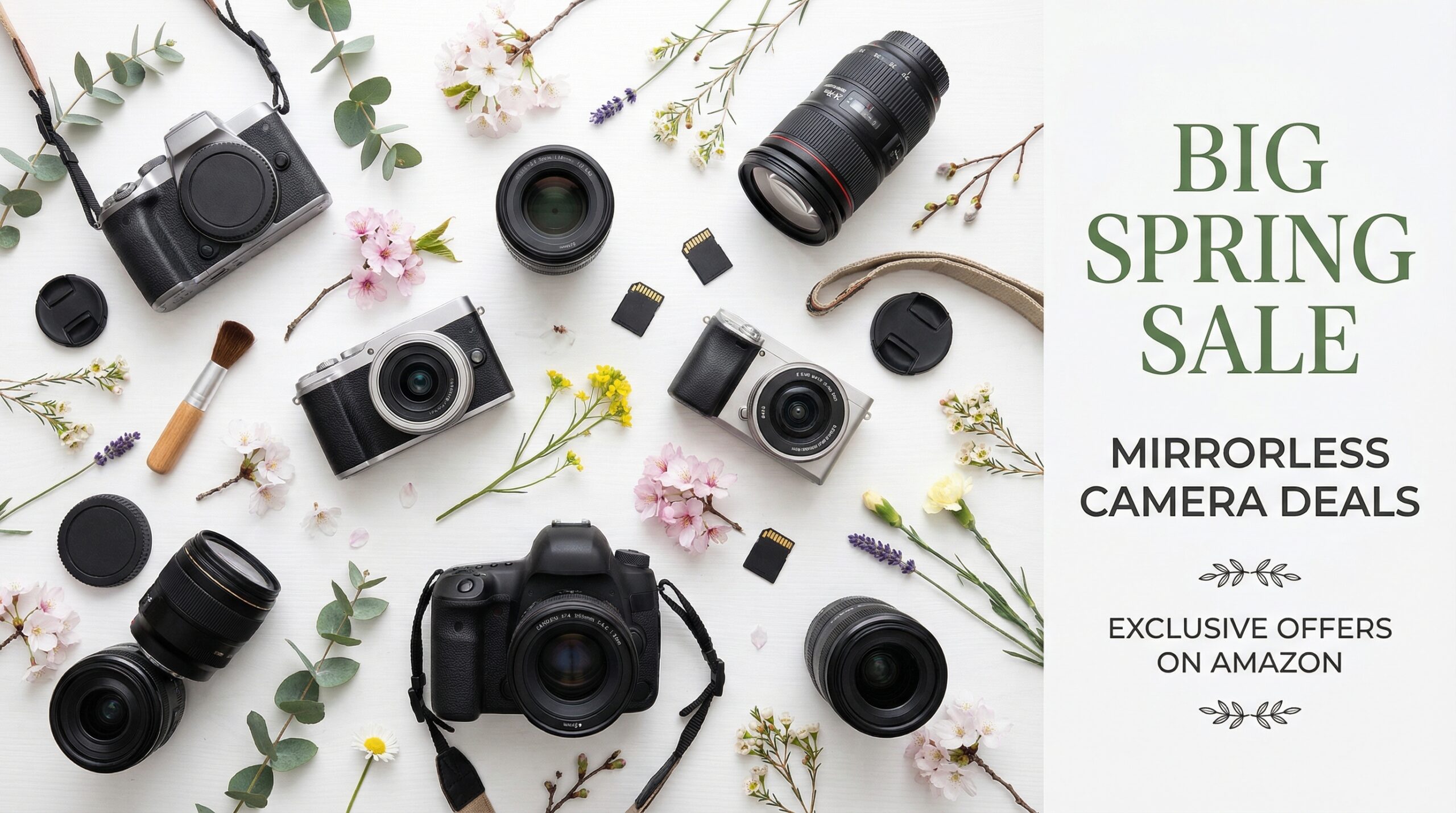 Best Big Spring Sale Mirrorless Camera Deals on Amazon