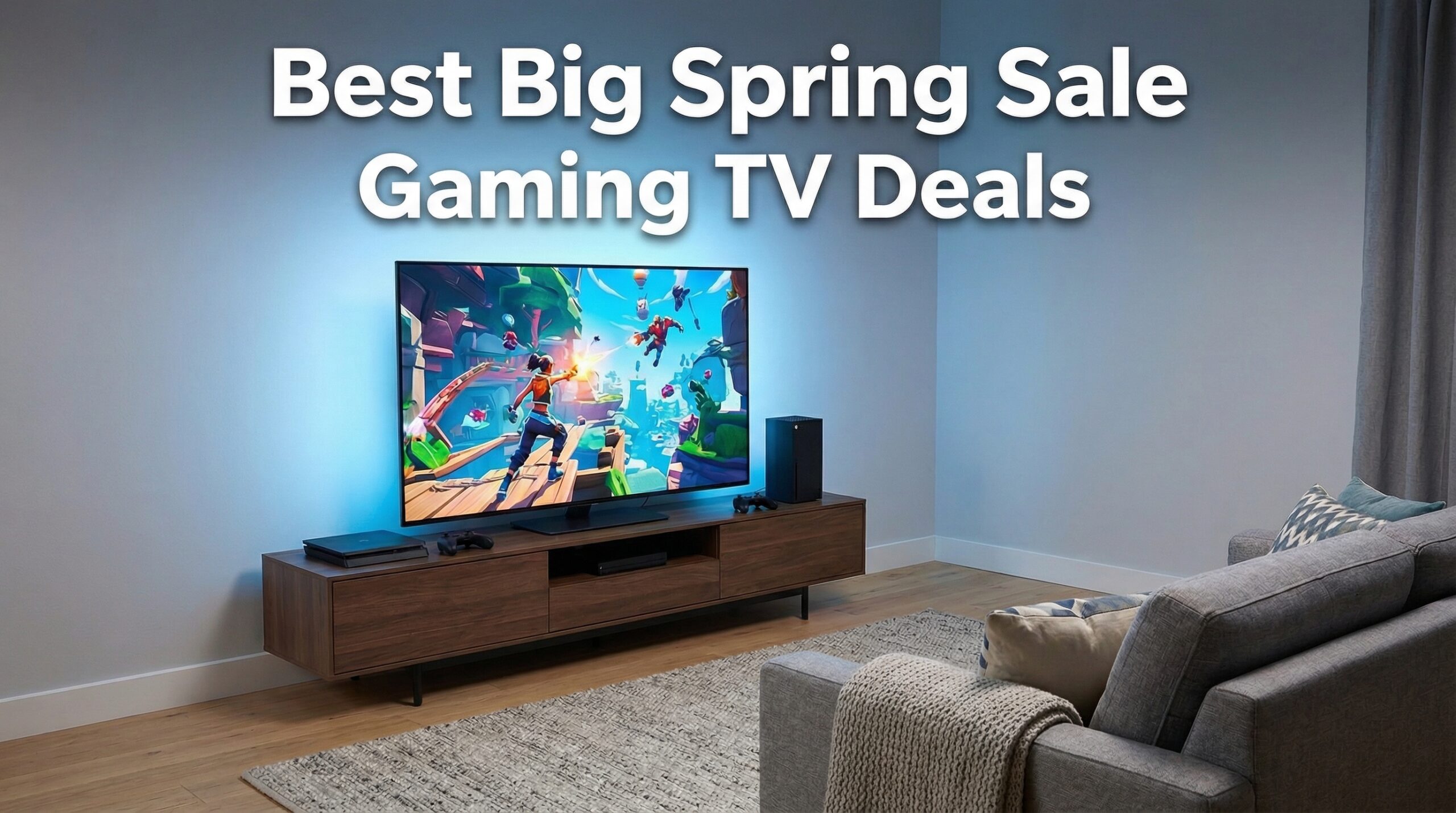Best Big Spring Sale Console Gaming TV Deals on Amazon