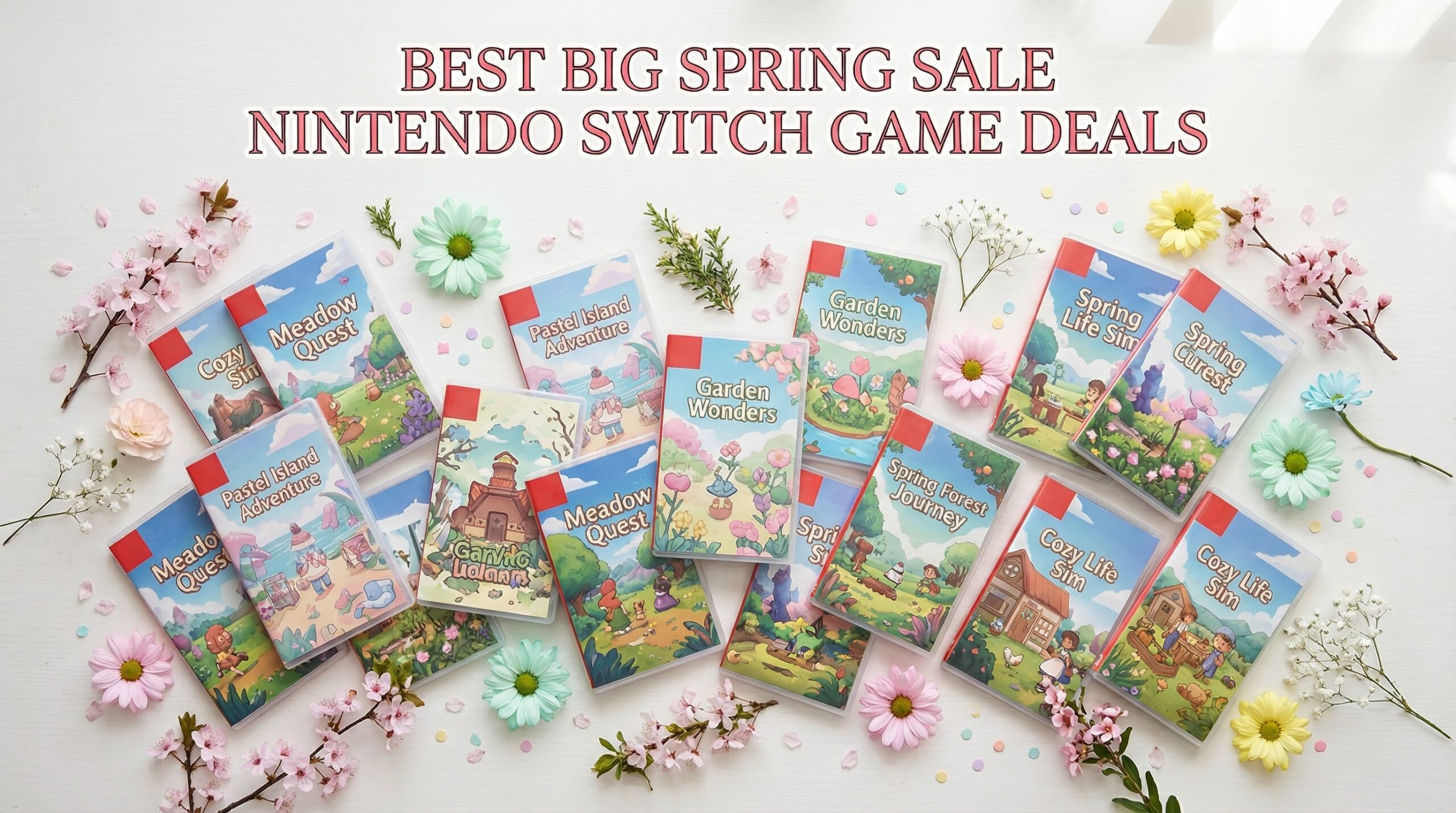 Best Big Spring Sale Nintendo Switch Game Deals on Amazon