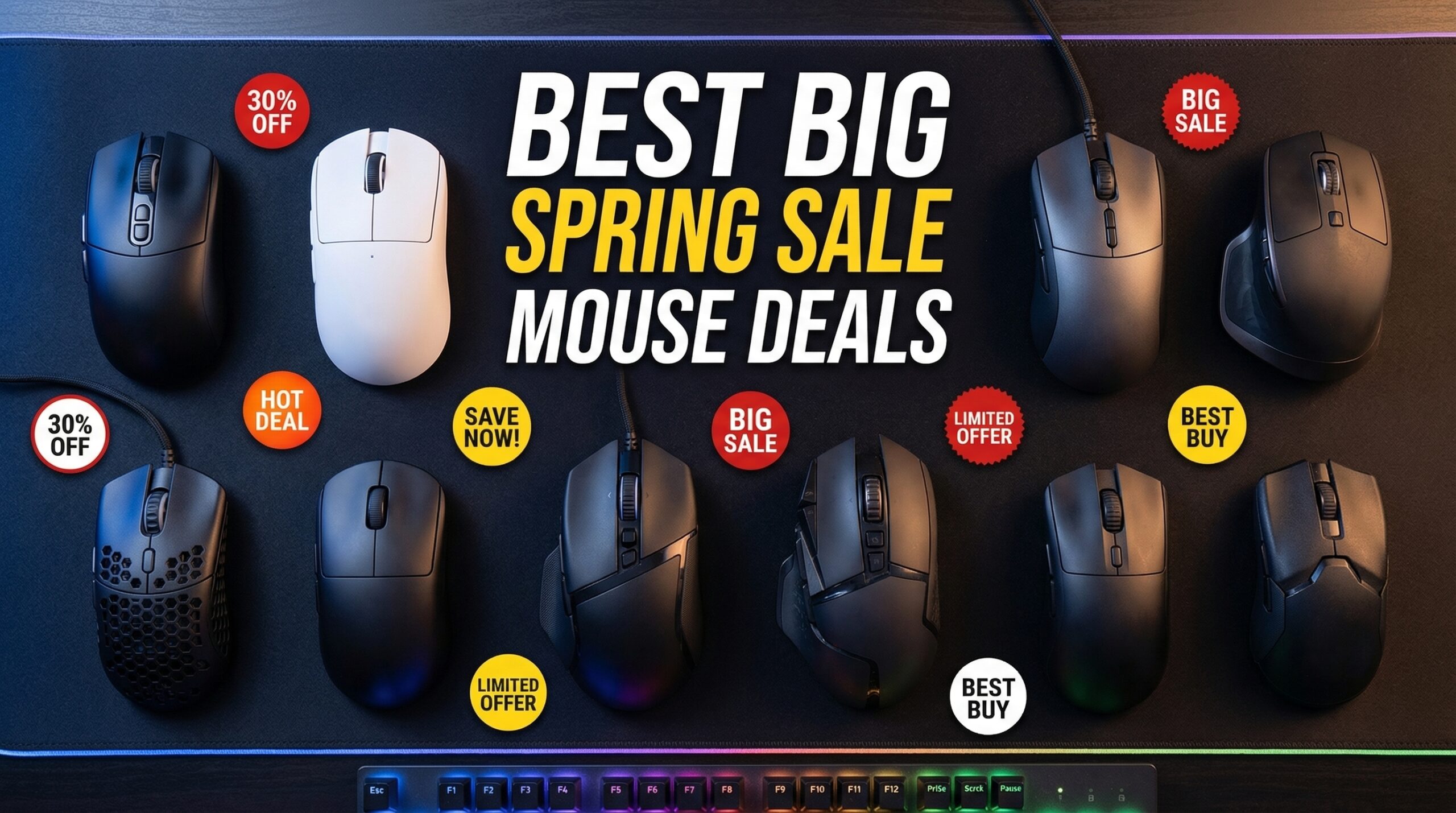 Best Big Spring Sale Gaming Mouse Deals on Amazon