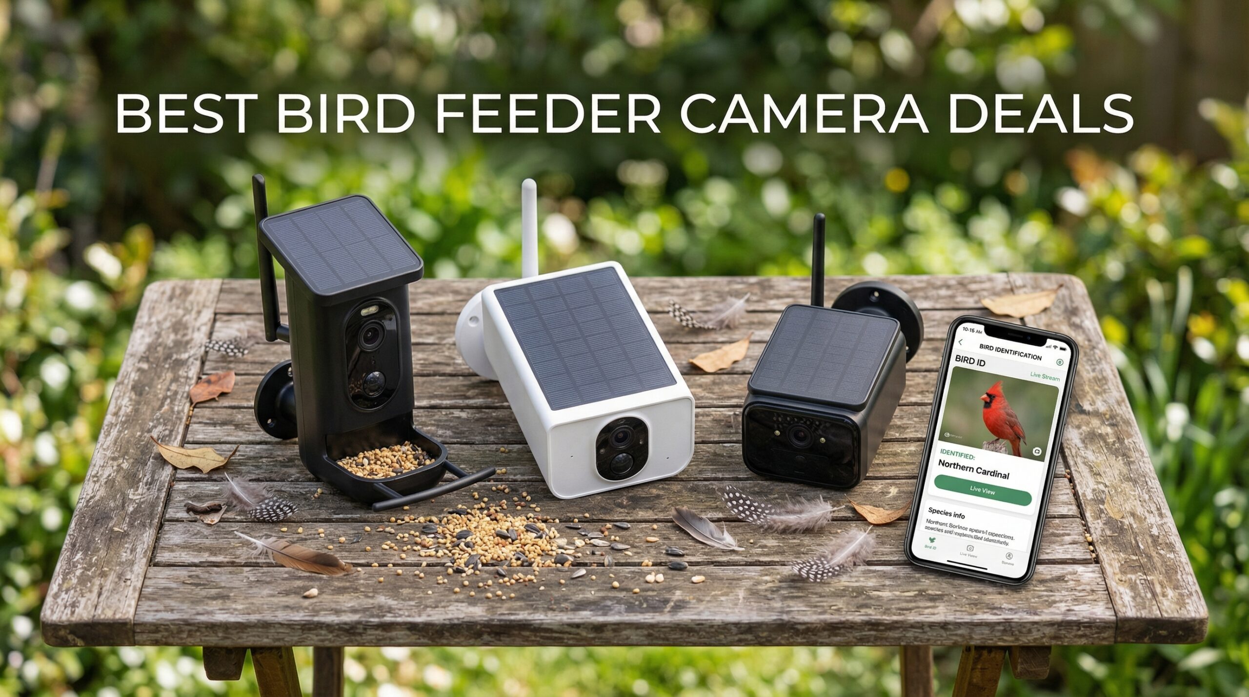 Best Big Spring Sale Bird Feeder Camera Deals on Amazon