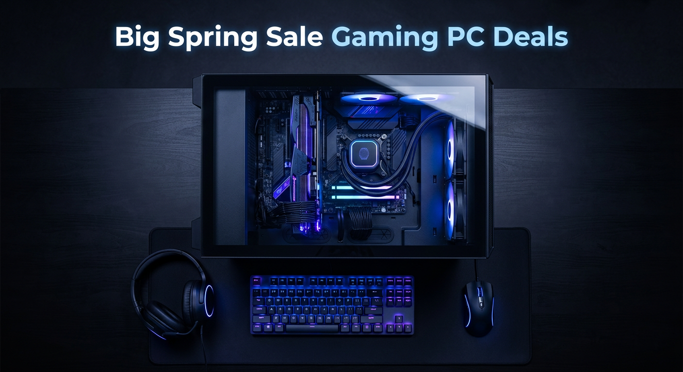 Best Big Spring Sale Gaming PC Deals on Amazon