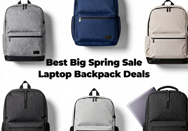 Best Big Spring Sale Laptop Backpack Deals on Amazon