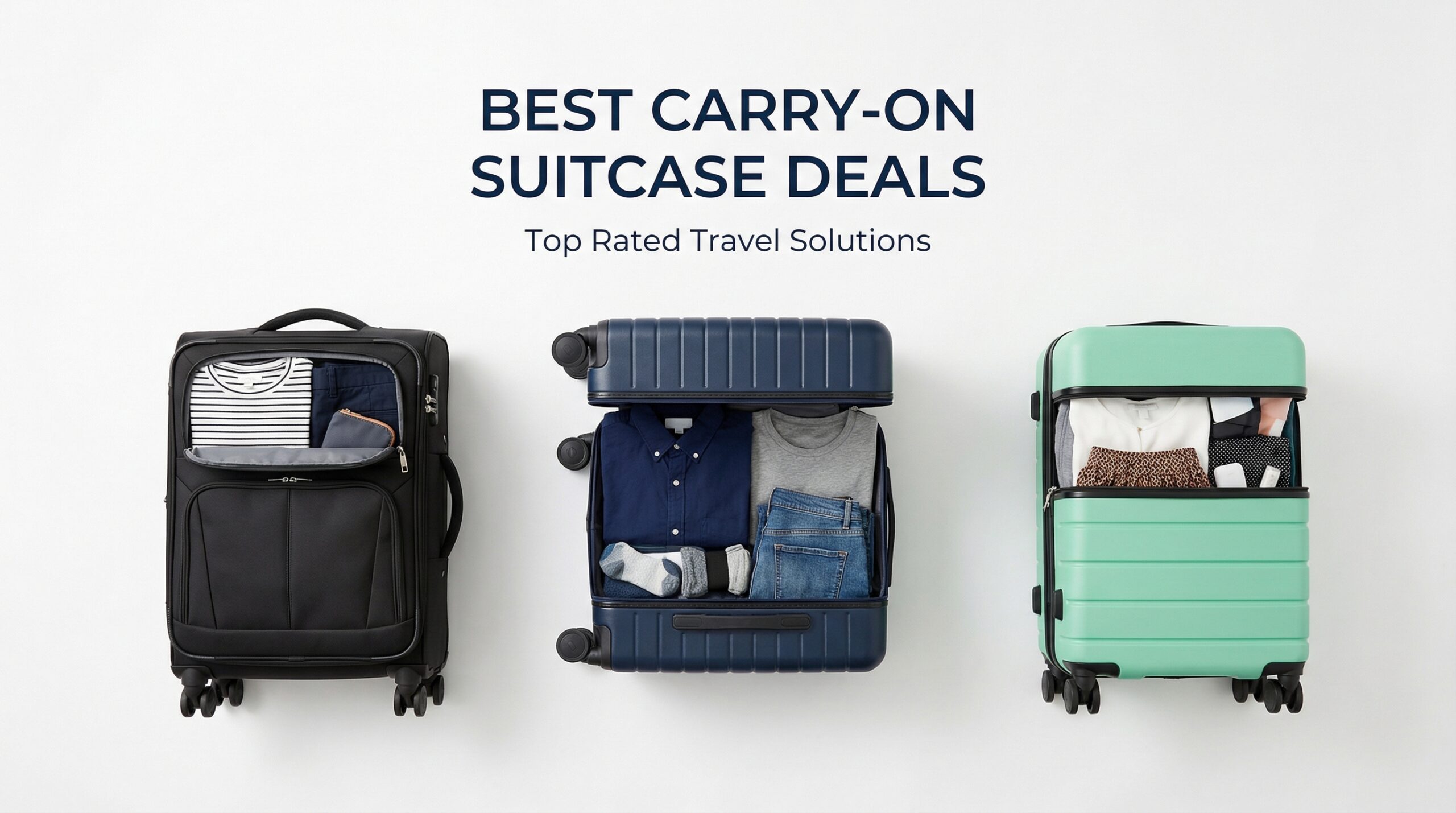Best Big Spring Sale Carry-On Suitcase Deals on Amazon