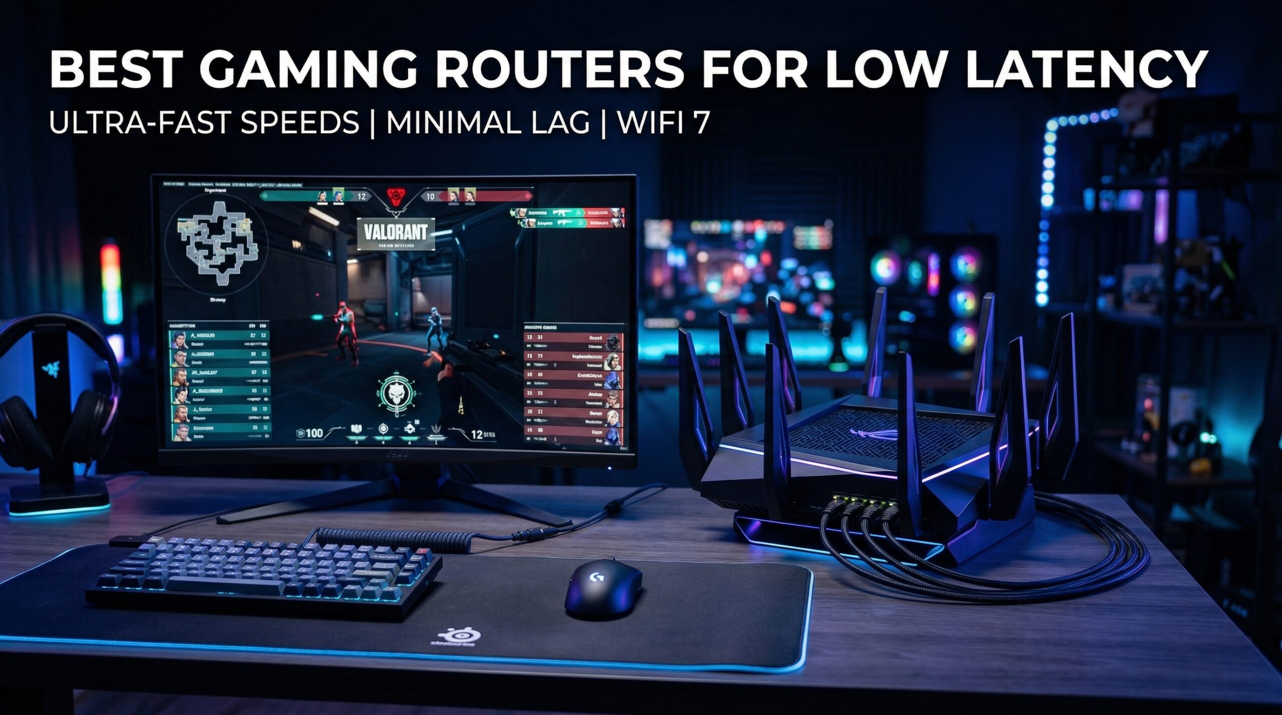 best gaming routers for low latency