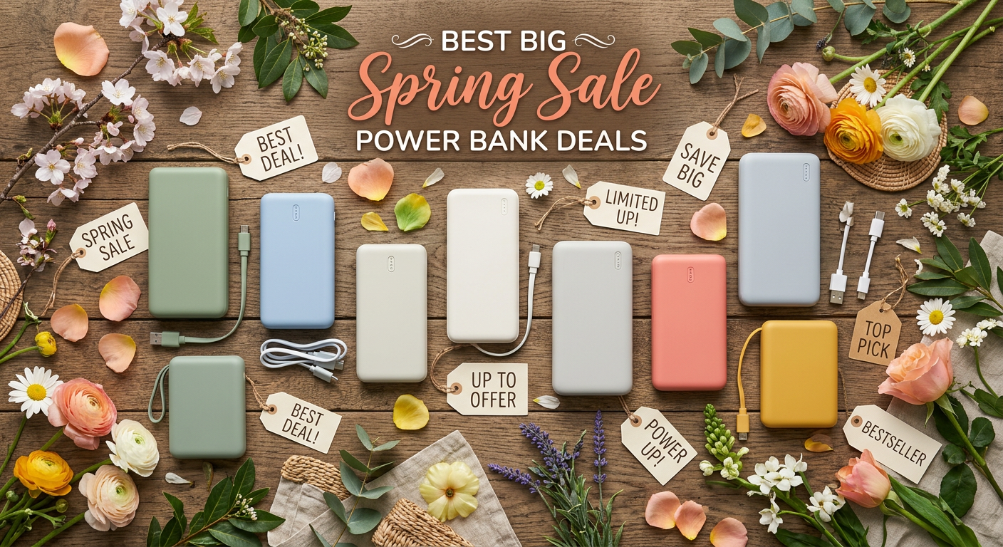 Best Big Spring Sale Power Bank Deals on Amazon