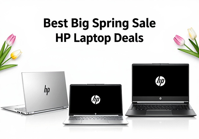 Best Big Spring Sale HP Laptop Deals on Amazon