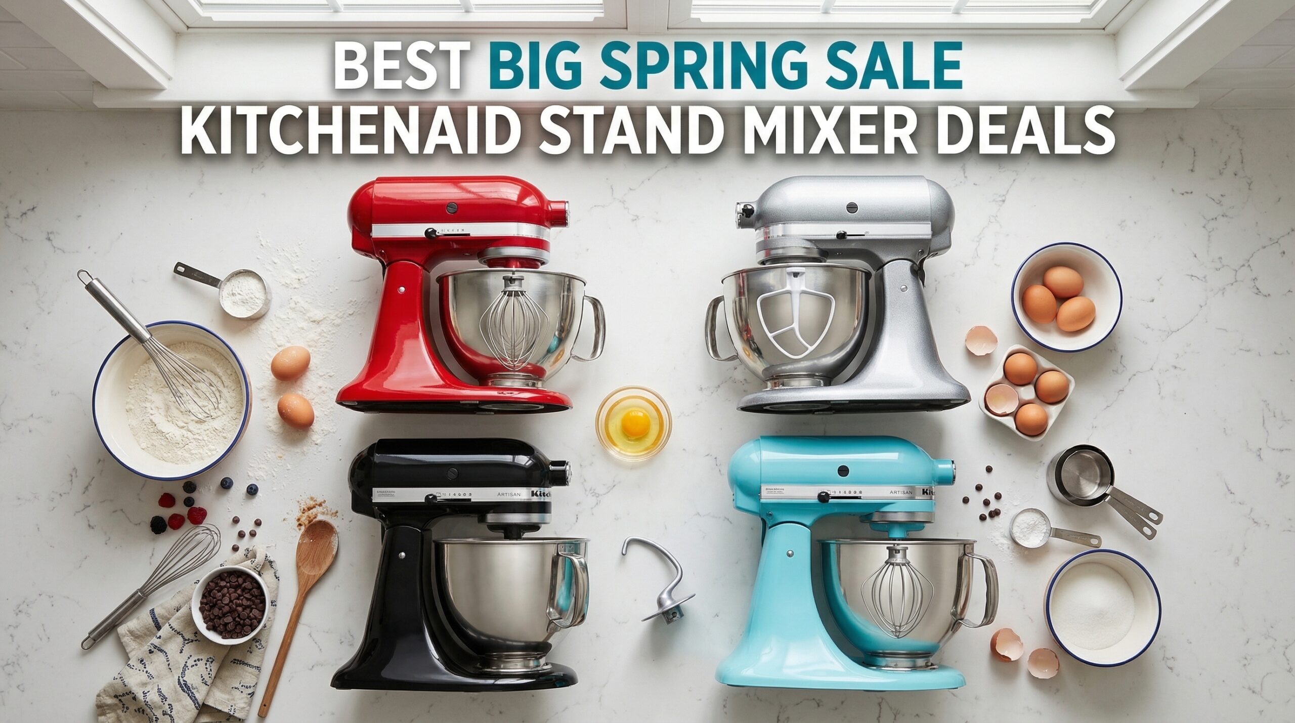 Best Big Spring Sale KitchenAid Stand Mixer Deals on Amazon