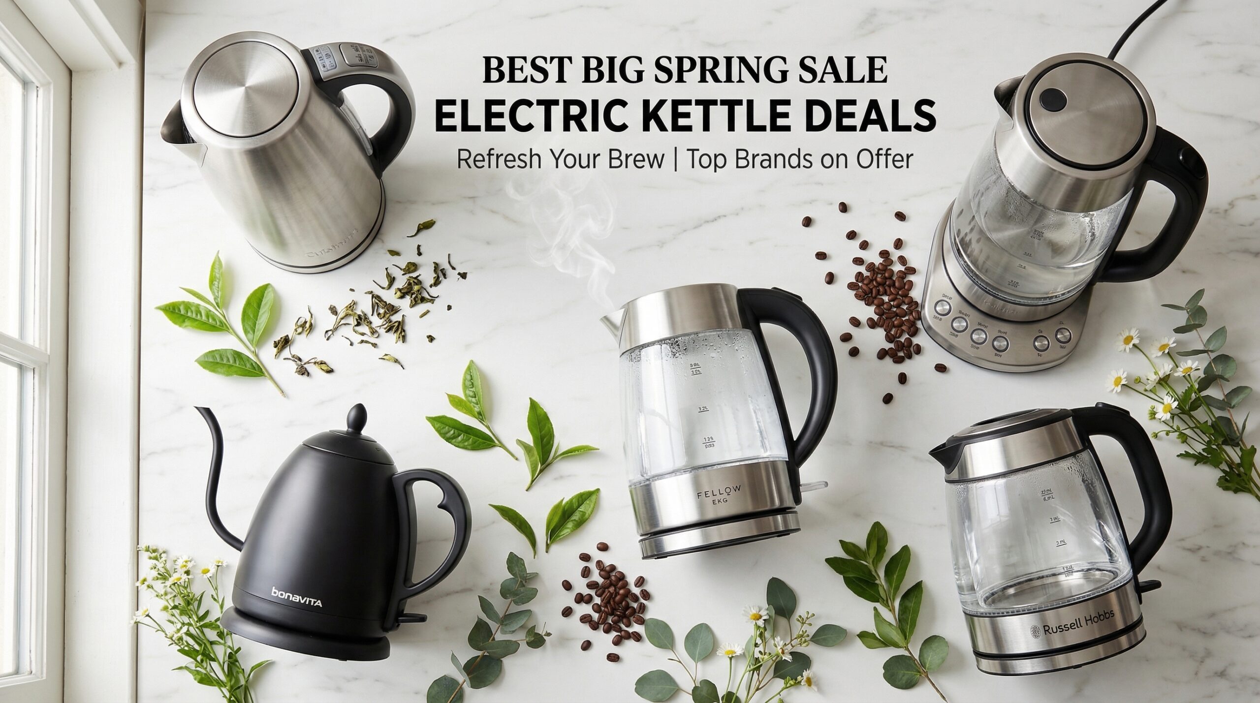 Best Big Spring Sale Electric Kettle Deals on Amazon