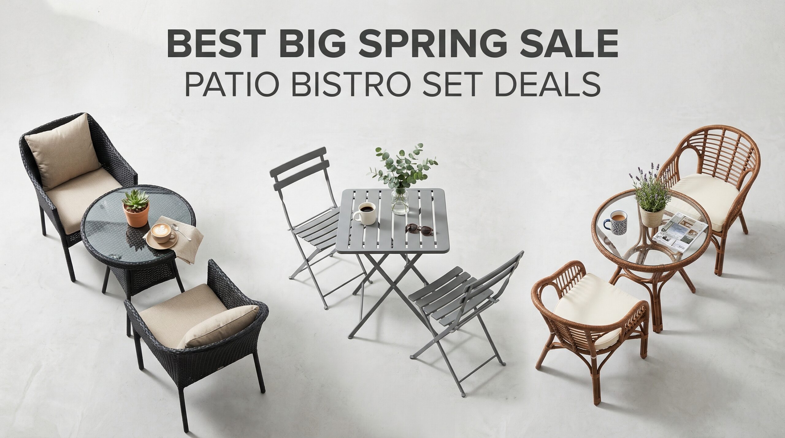 Best Big Spring Sale Patio Bistro Set Deals on Amazon
