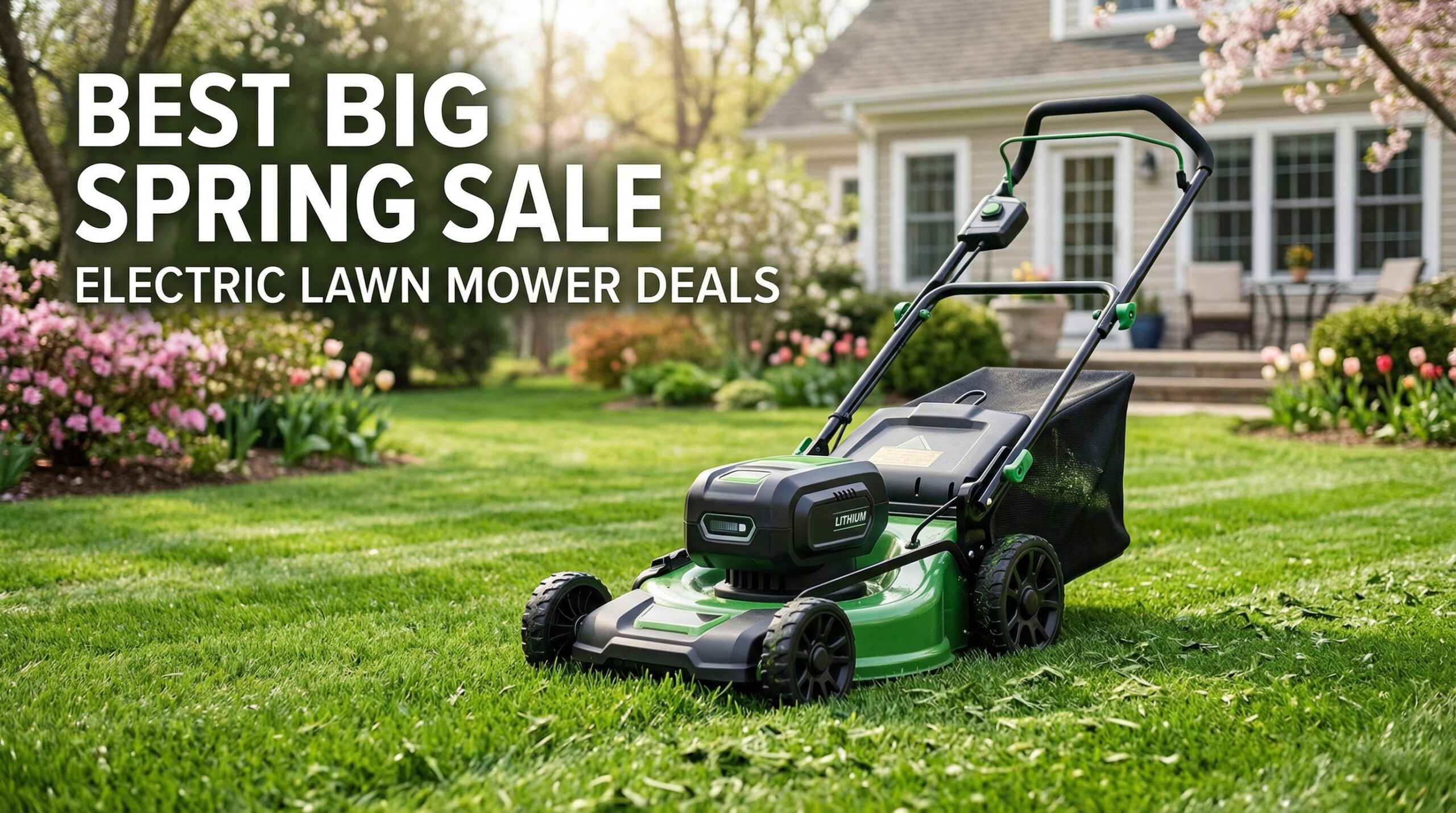 Best Big Spring Sale Electric Lawn Mower Deals on Amazon