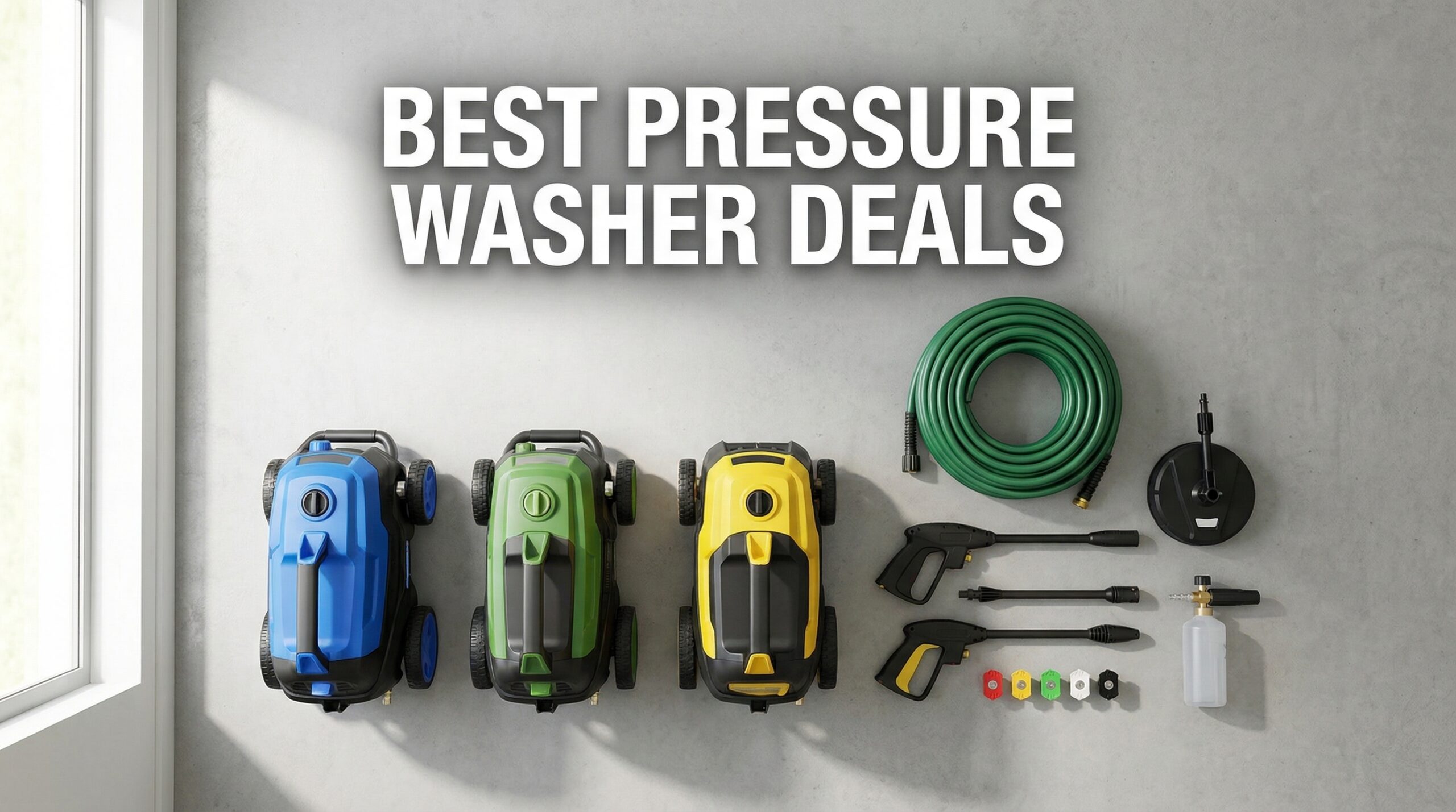 Best Big Spring Sale Pressure Washer Deals on Amazon