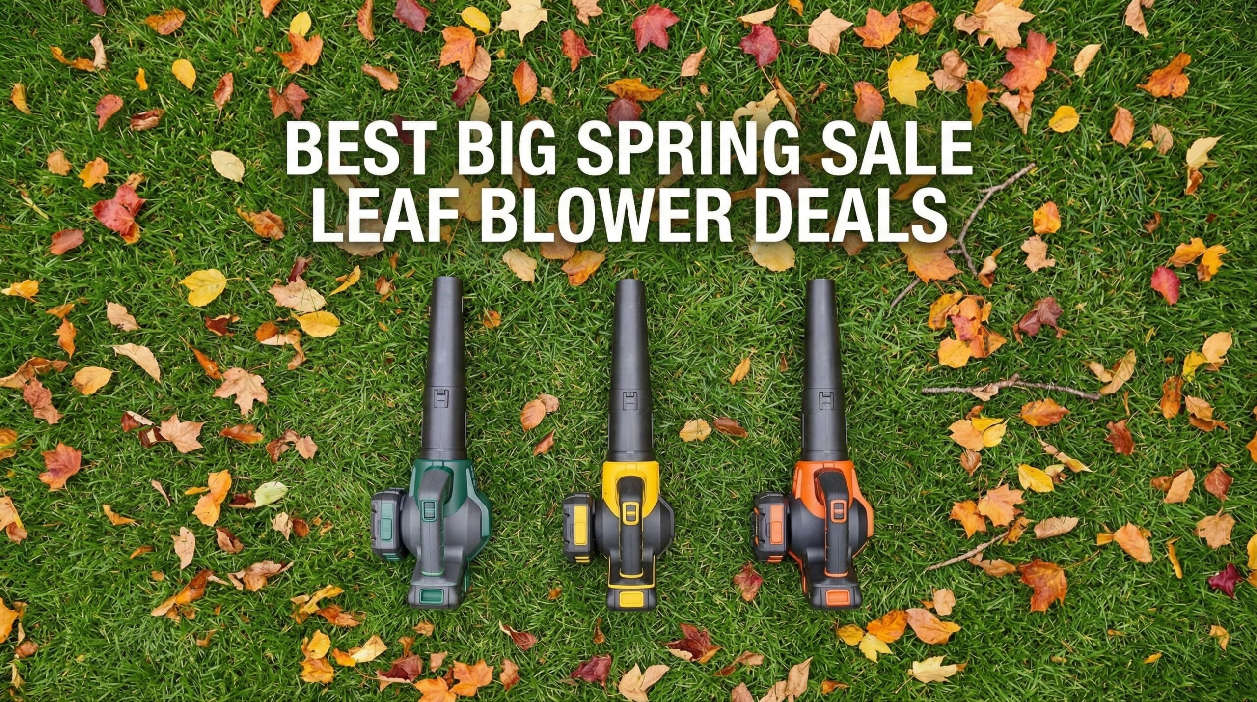 Best Big Spring Sale Leaf Blower Deals on Amazon