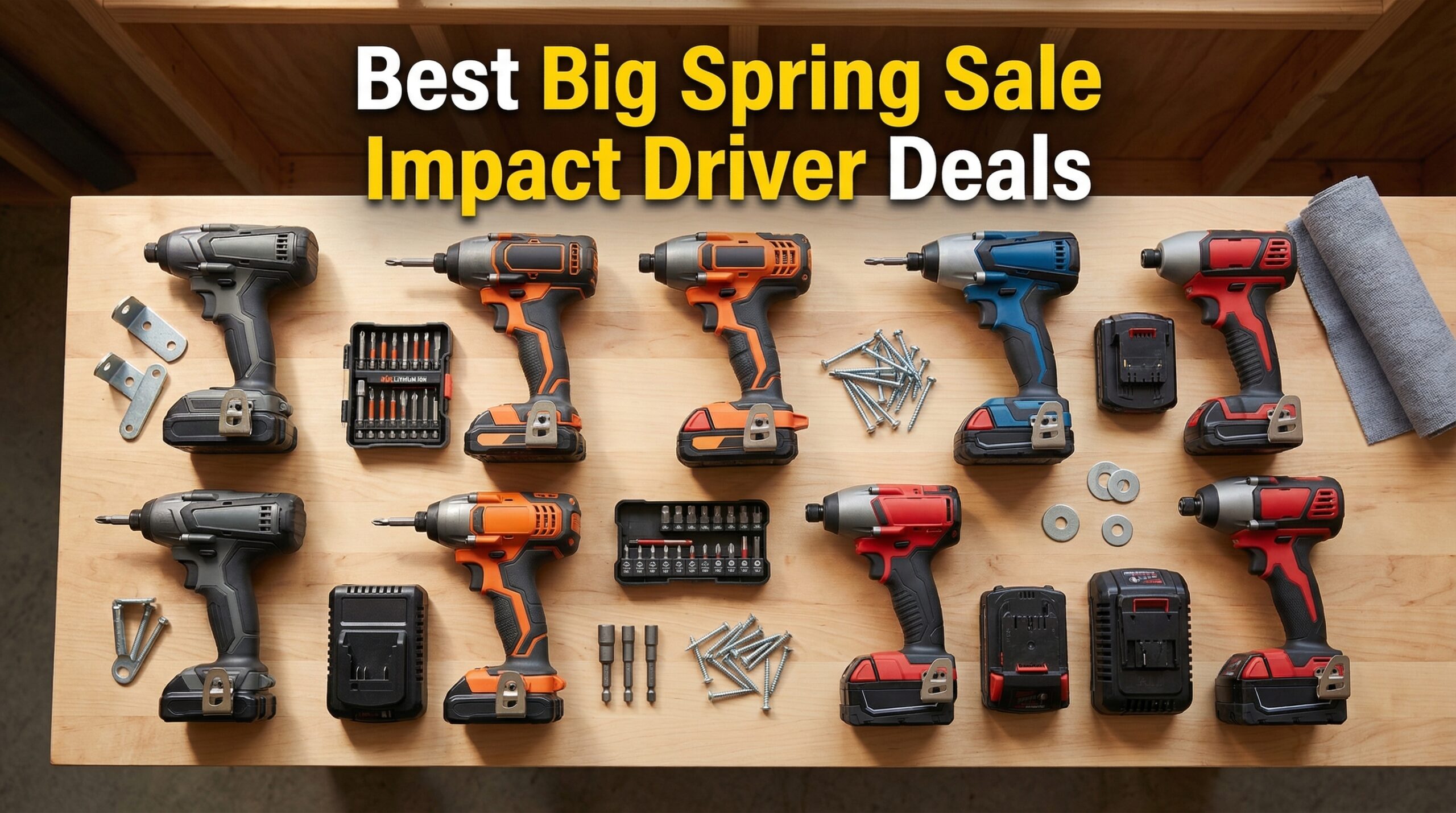 Best Big Spring Sale Impact Driver Deals on Amazon