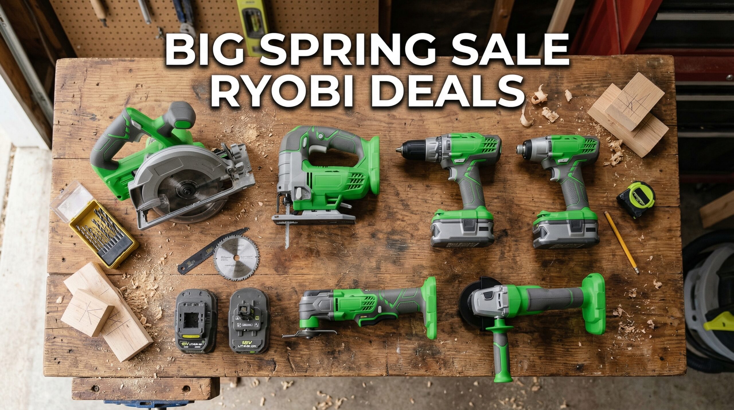 Best Big Spring Sale Ryobi Tool Deals on Amazon
