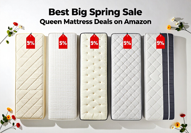 Best Big Spring Sale Queen Mattress Deals on Amazon