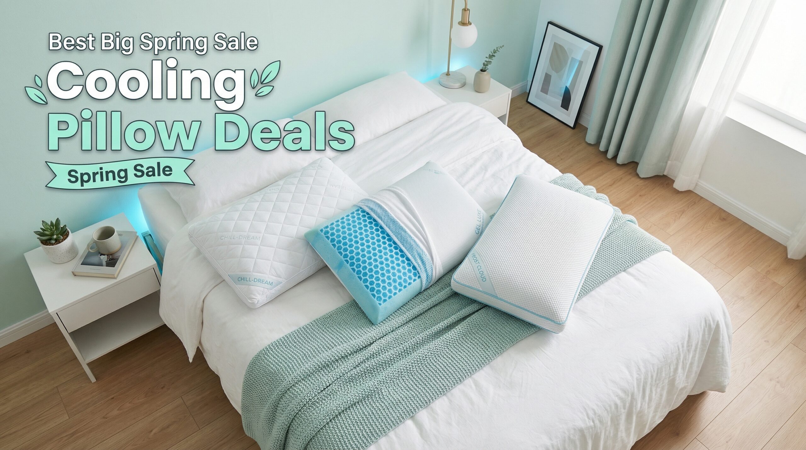 Best Big Spring Sale Cooling Pillow Deals on Amazon