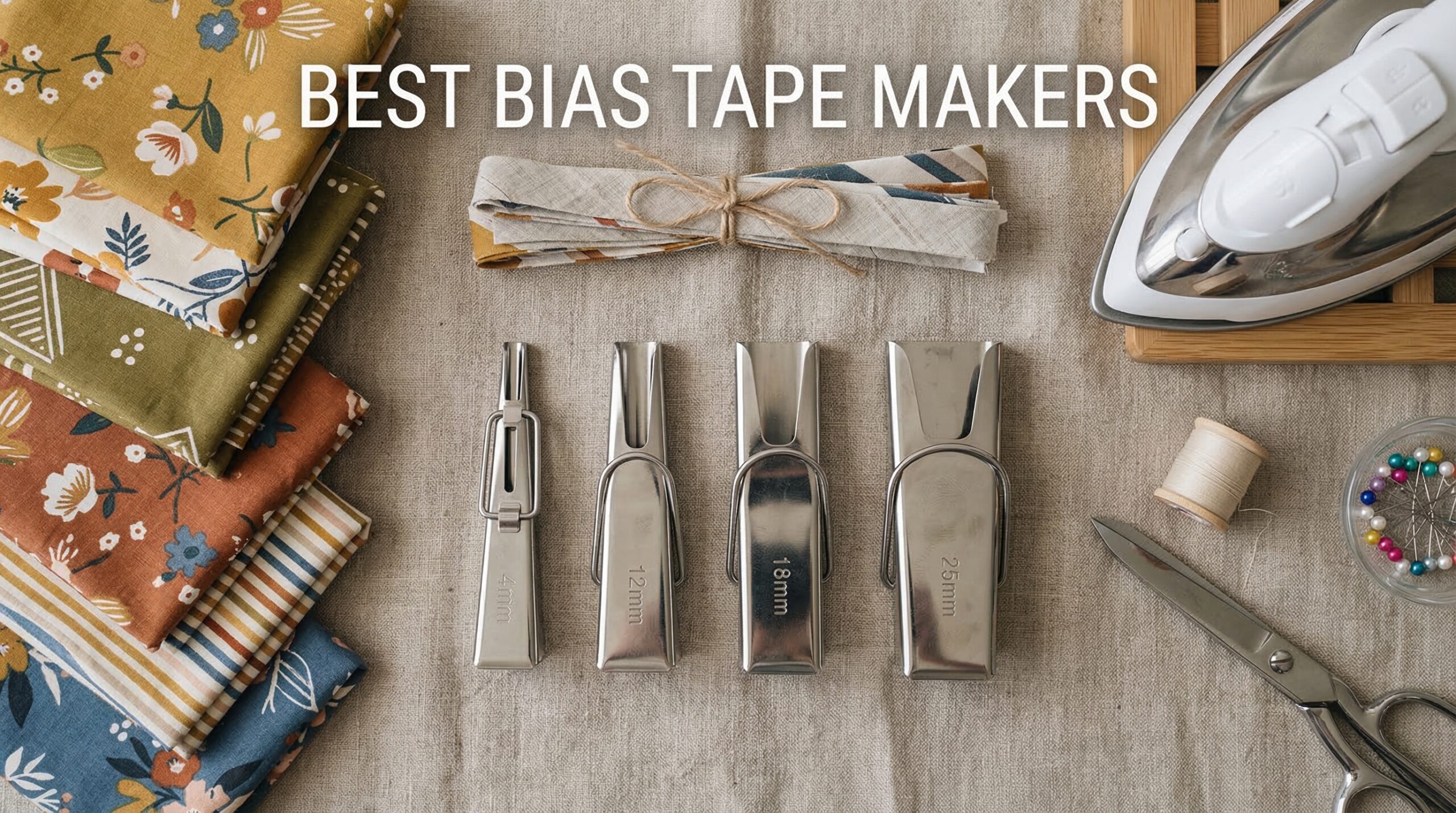 Best Bias Tape Makers for Sewing