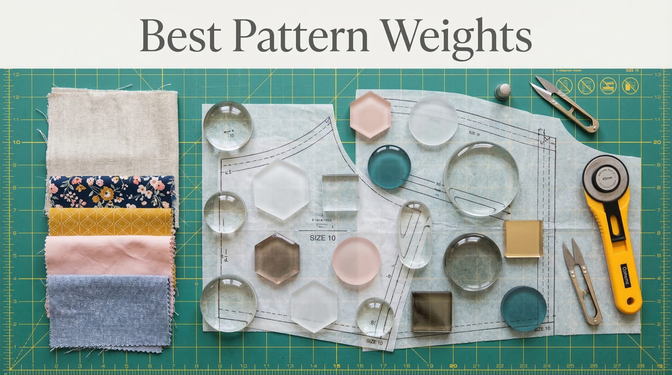 Best Pattern Weights for Cutting Fabric