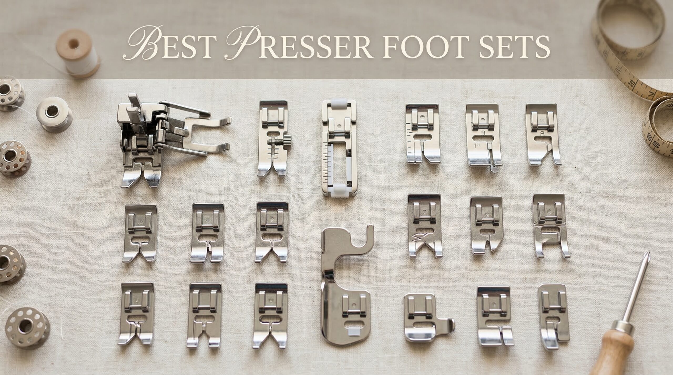 Best Sewing Machine Presser Feet Sets