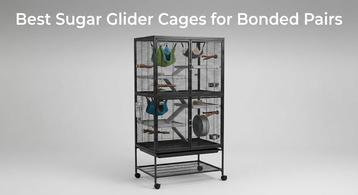 Best Sugar Glider Cages for Bonded Pairs