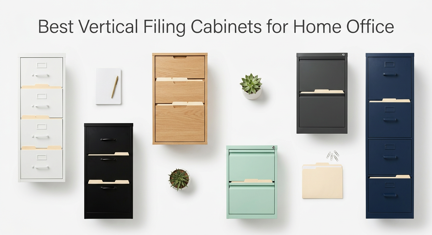 Best Vertical Filing Cabinets for Home Office