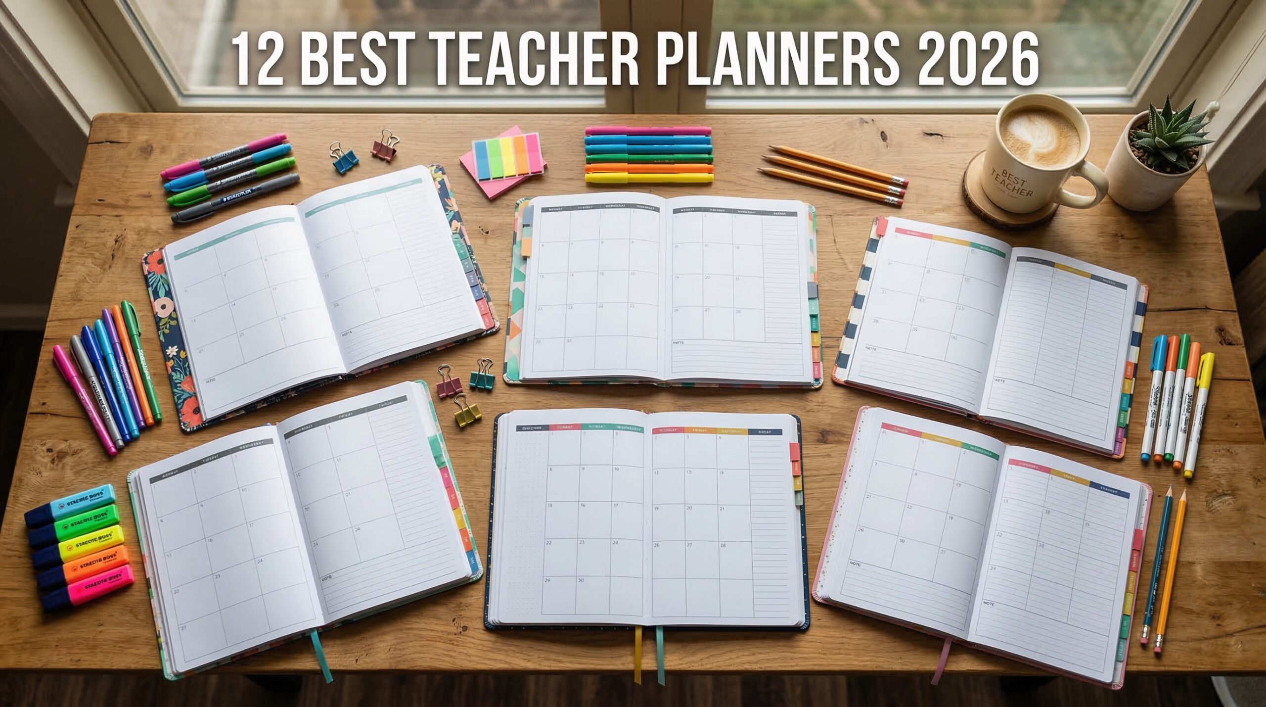 Best Teacher Planners and Lesson Organizers