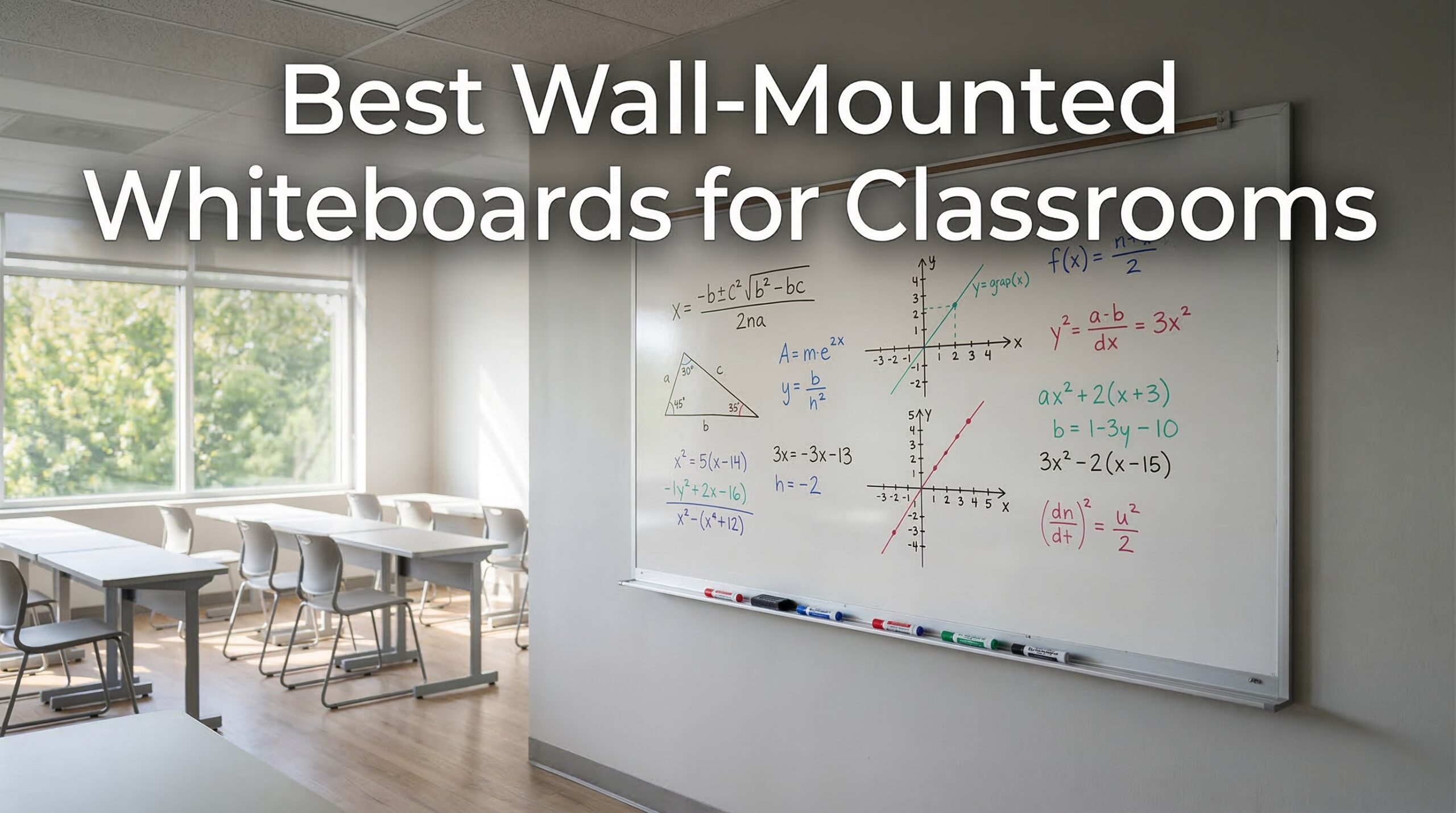 Best Wall-Mounted Whiteboards for Classrooms