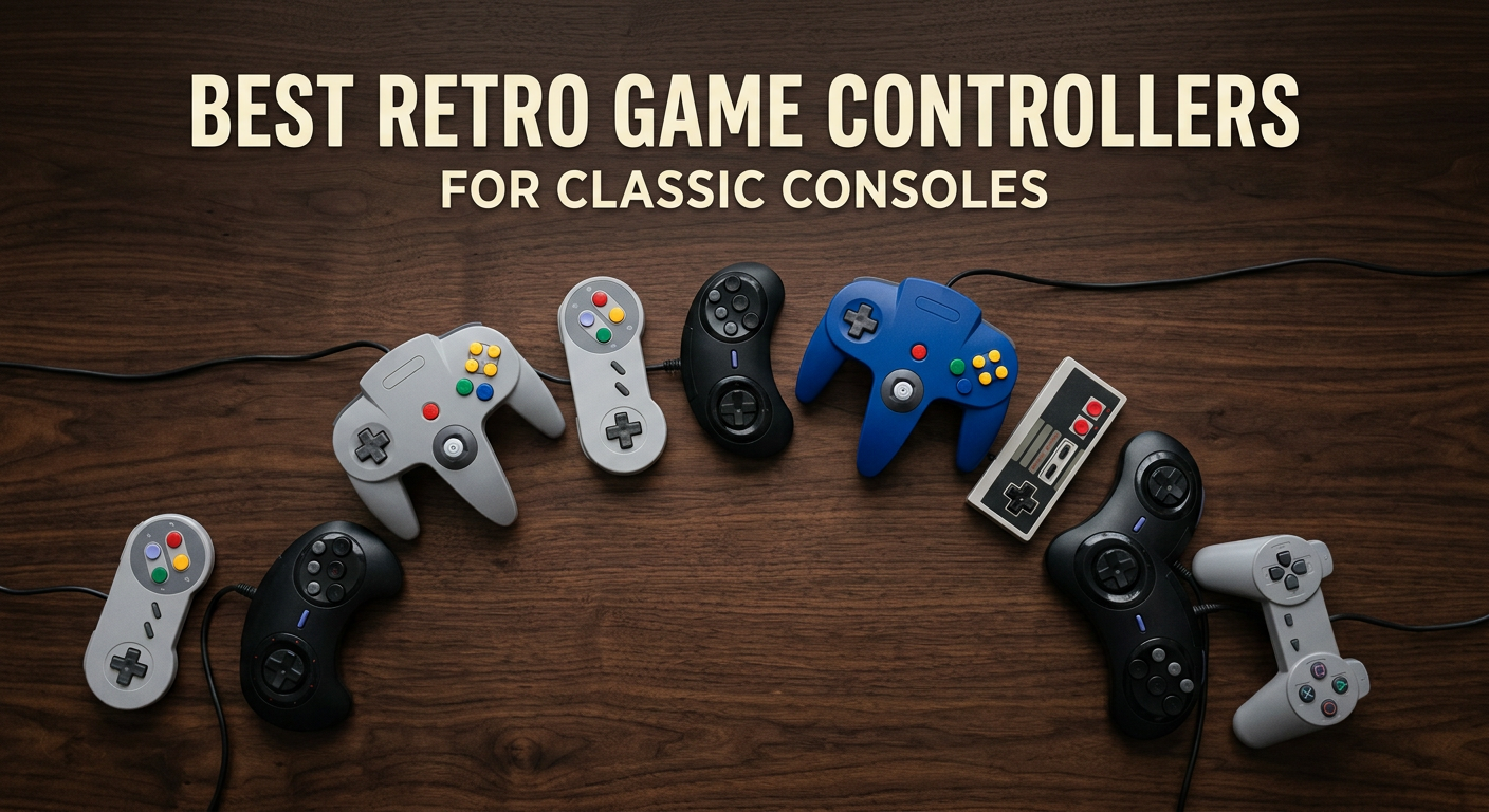 Best Retro Game Controllers for Classic Consoles