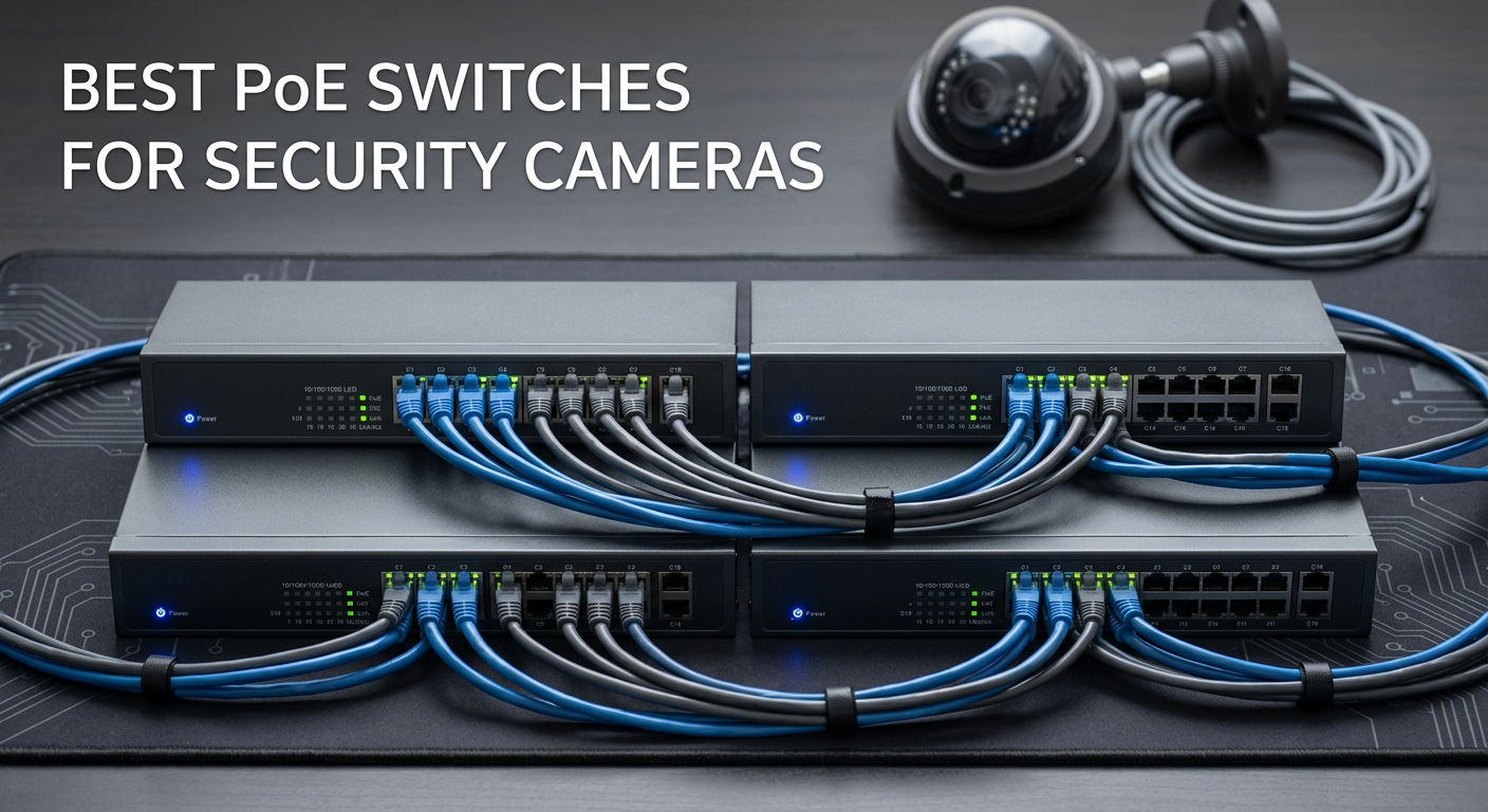 Best PoE Switches for Security Camera Systems