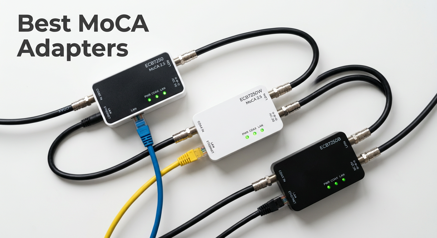 Best MoCA Adapters for Coax-to-Ethernet Networking
