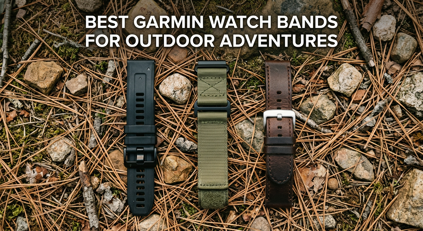 Best Garmin Watch Bands for Outdoor Adventures