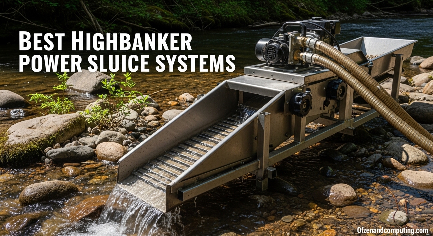 10 Best Highbanker Power Sluice Systems ([nmf] [cy])