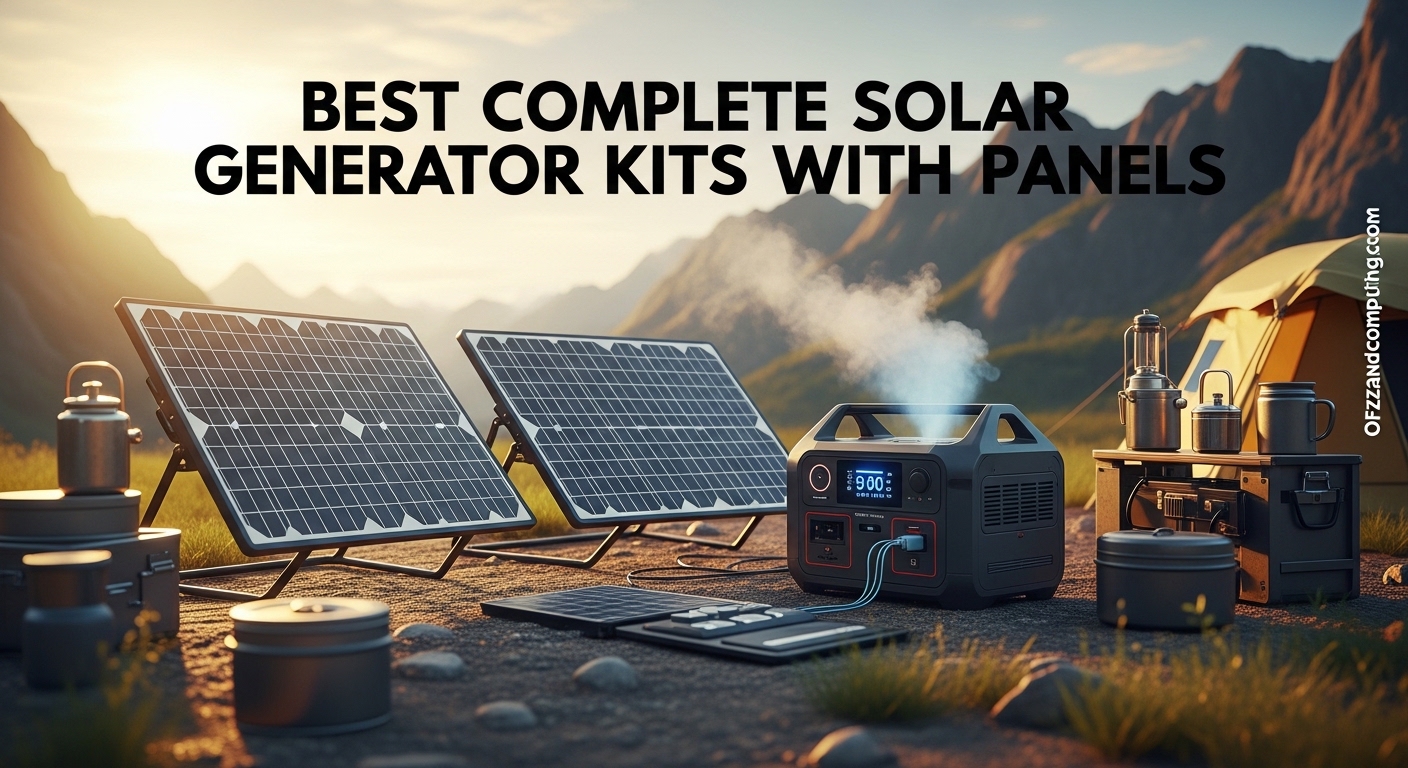 11 Best Complete Solar Generator Kits with Panels ([nmf] [cy])
